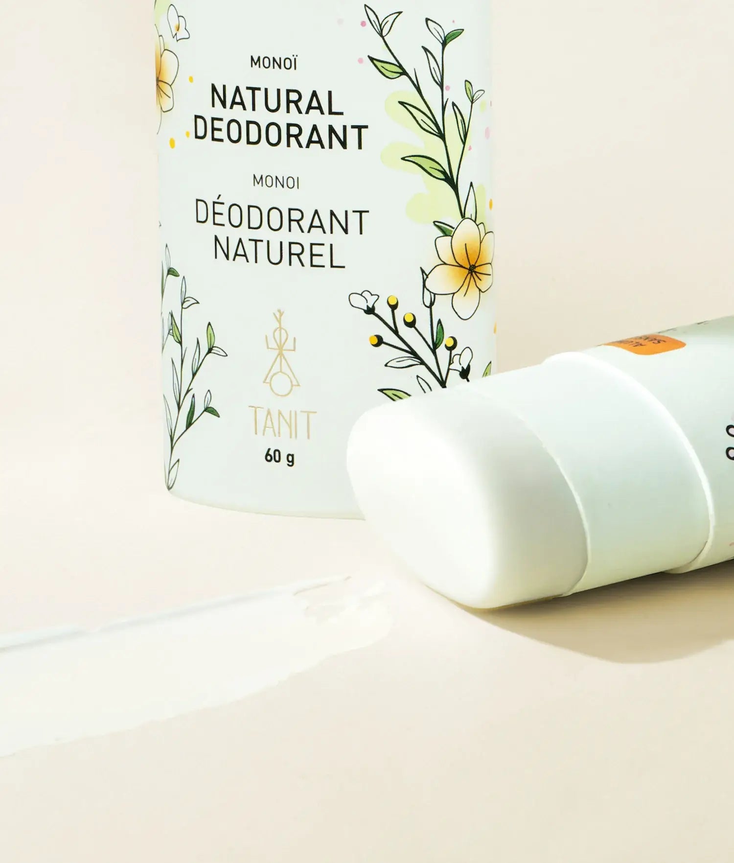 TANIT - Natural Solid Deodorant : Peach + Coriander