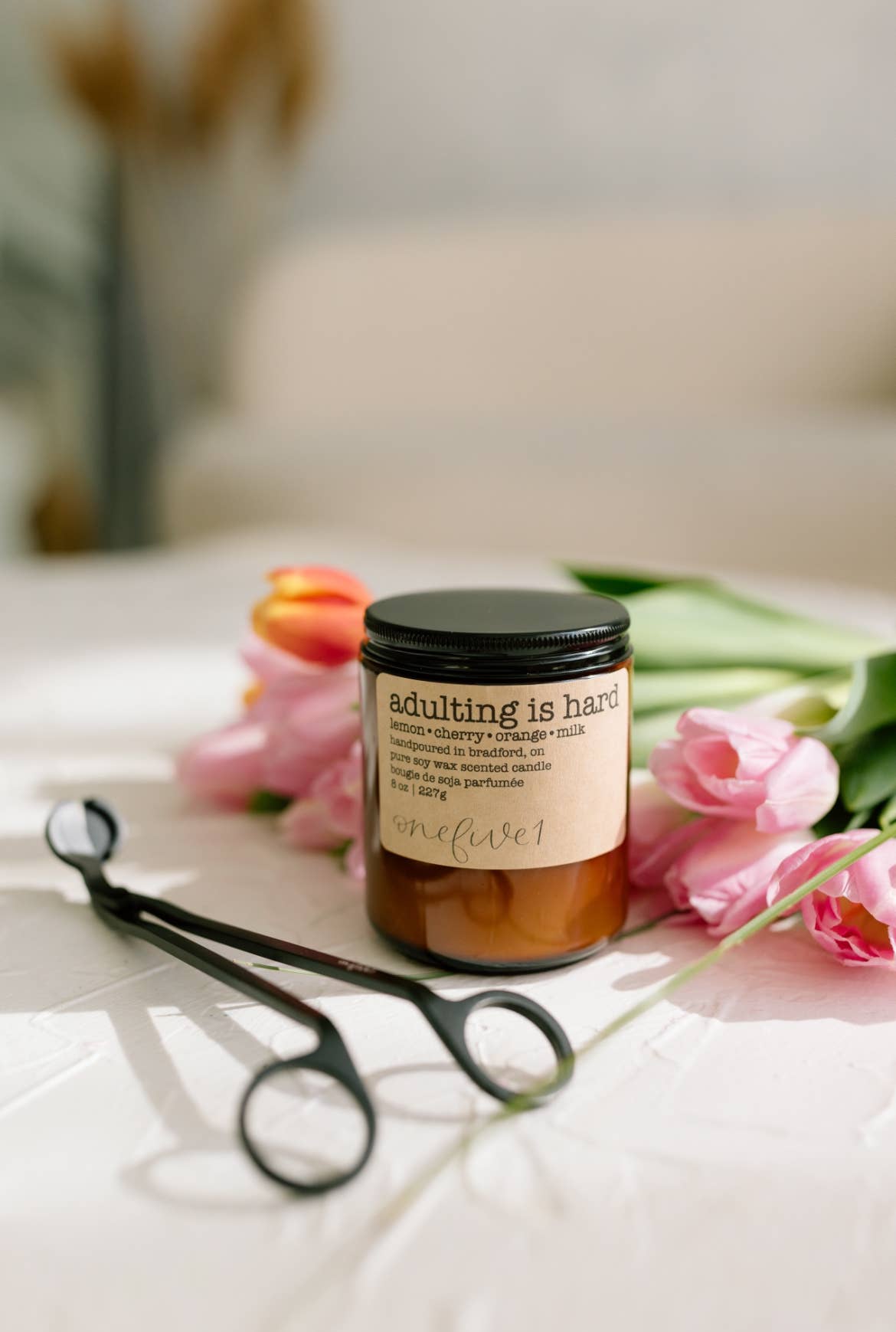 onefive1 - Adulting is hard {cereal}- soy wax candle MILESTONE MOMENTS