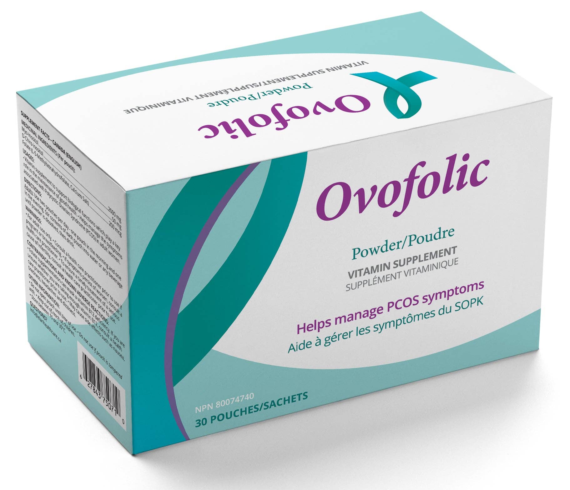 Elan Healthcare - Ovofolic Inositol Blend - 30 Sachets