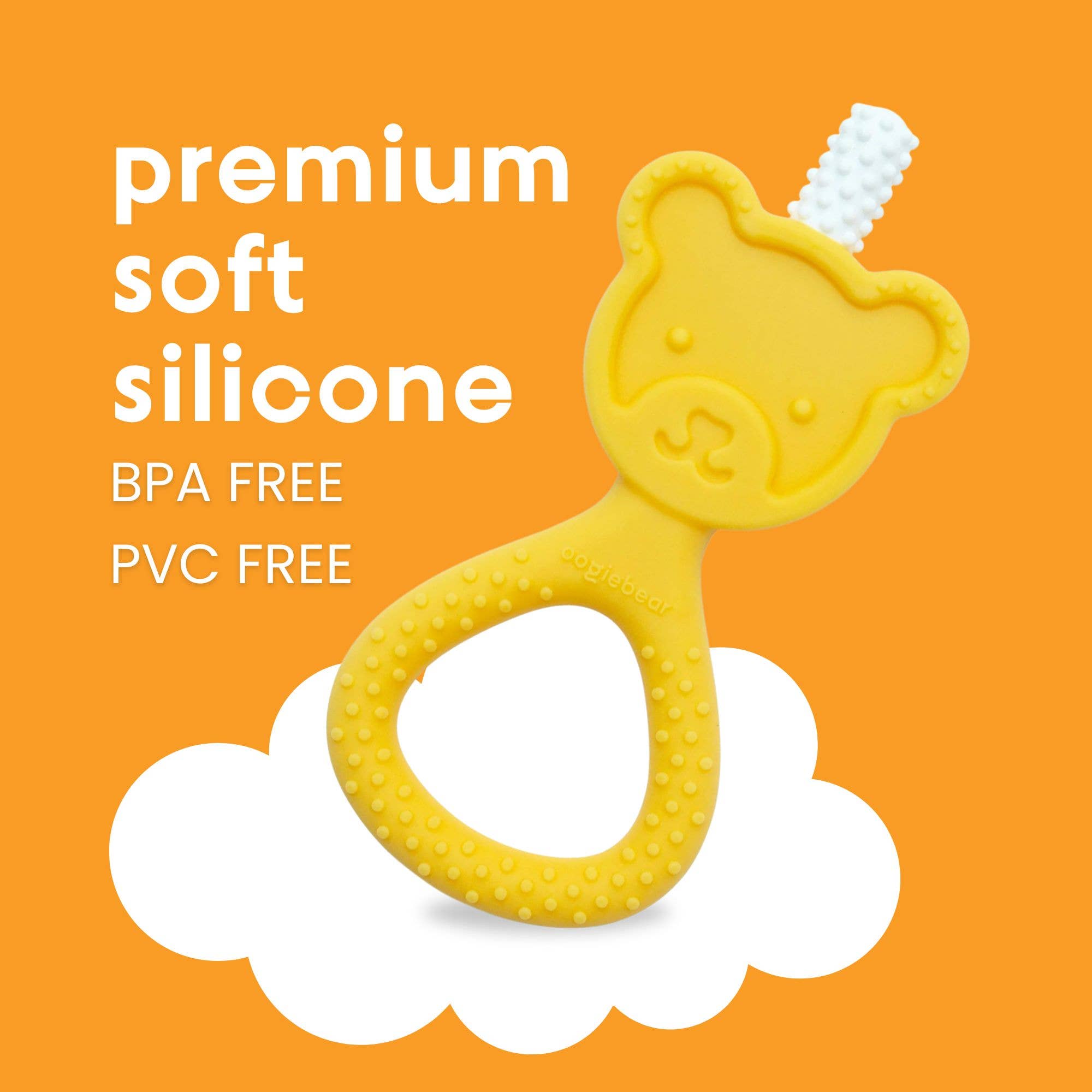 oogiebear - Oogiebear 360˚ Teether: Yellow