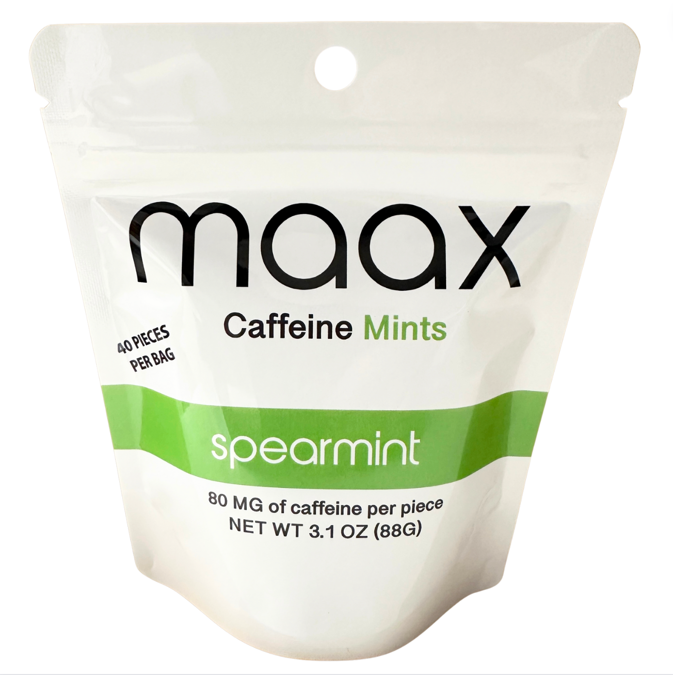 Maax Caffeine Mints | 80mg per piece | 40 pieces per bottle