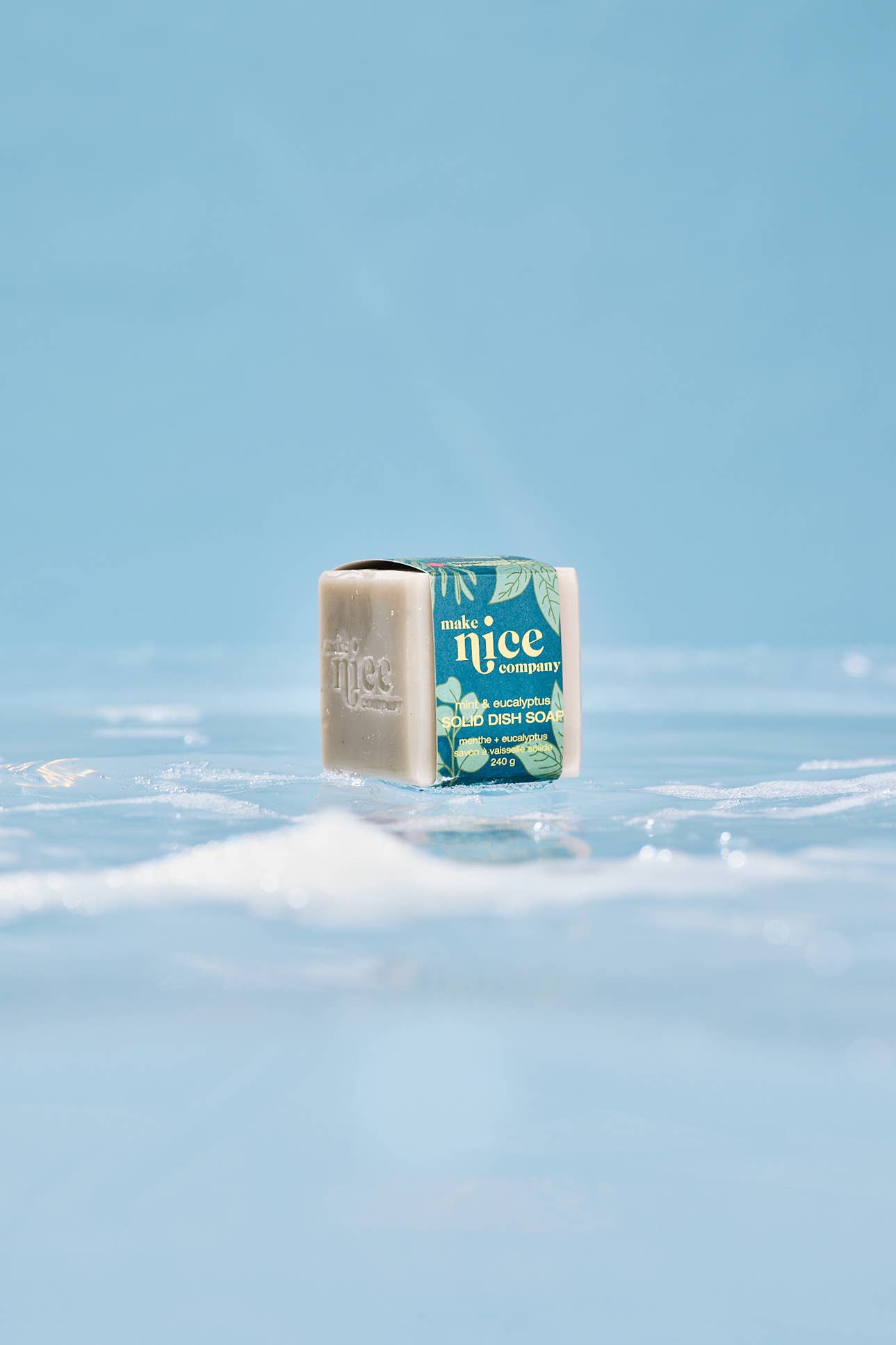 Make Nice Company - Mint & Eucalyptus Solid Dish Soap