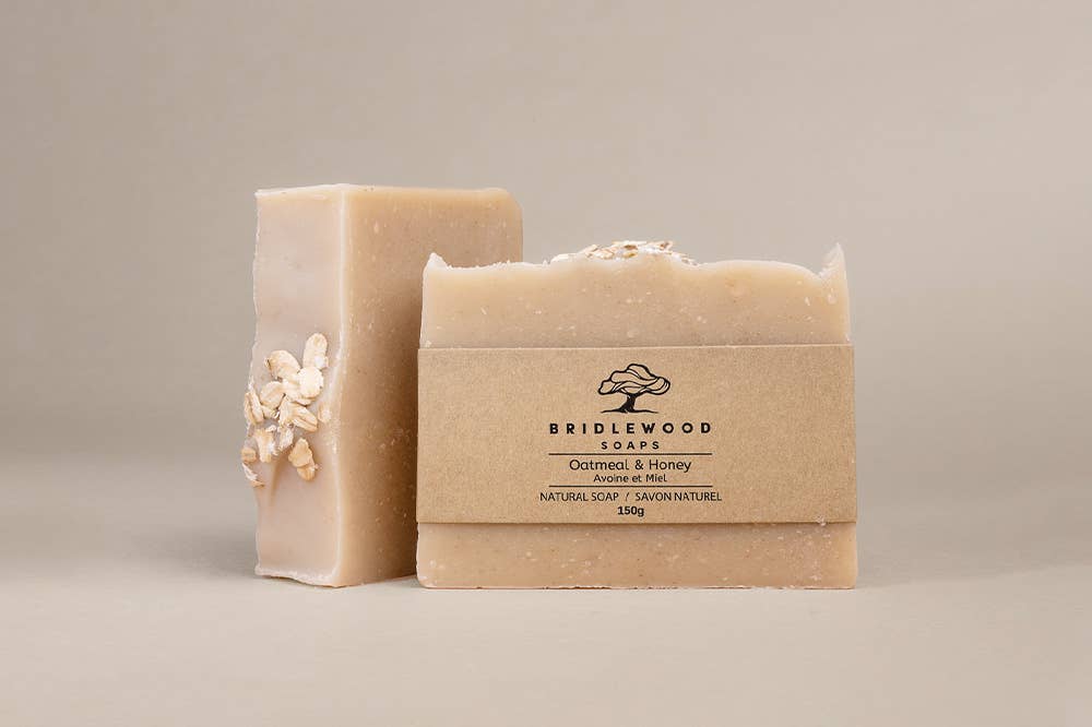 Bridlewood Soaps - Oatmeal & Honey Soap Bar