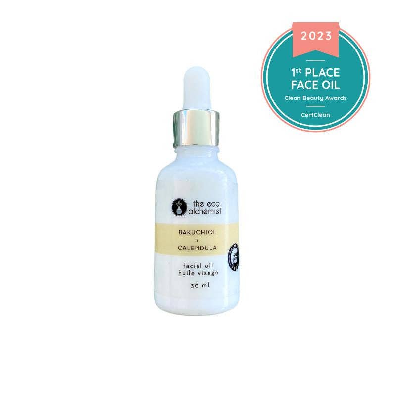 The Eco Alchemist - Bakuchiol + Calendula Facial Oil: 30ml