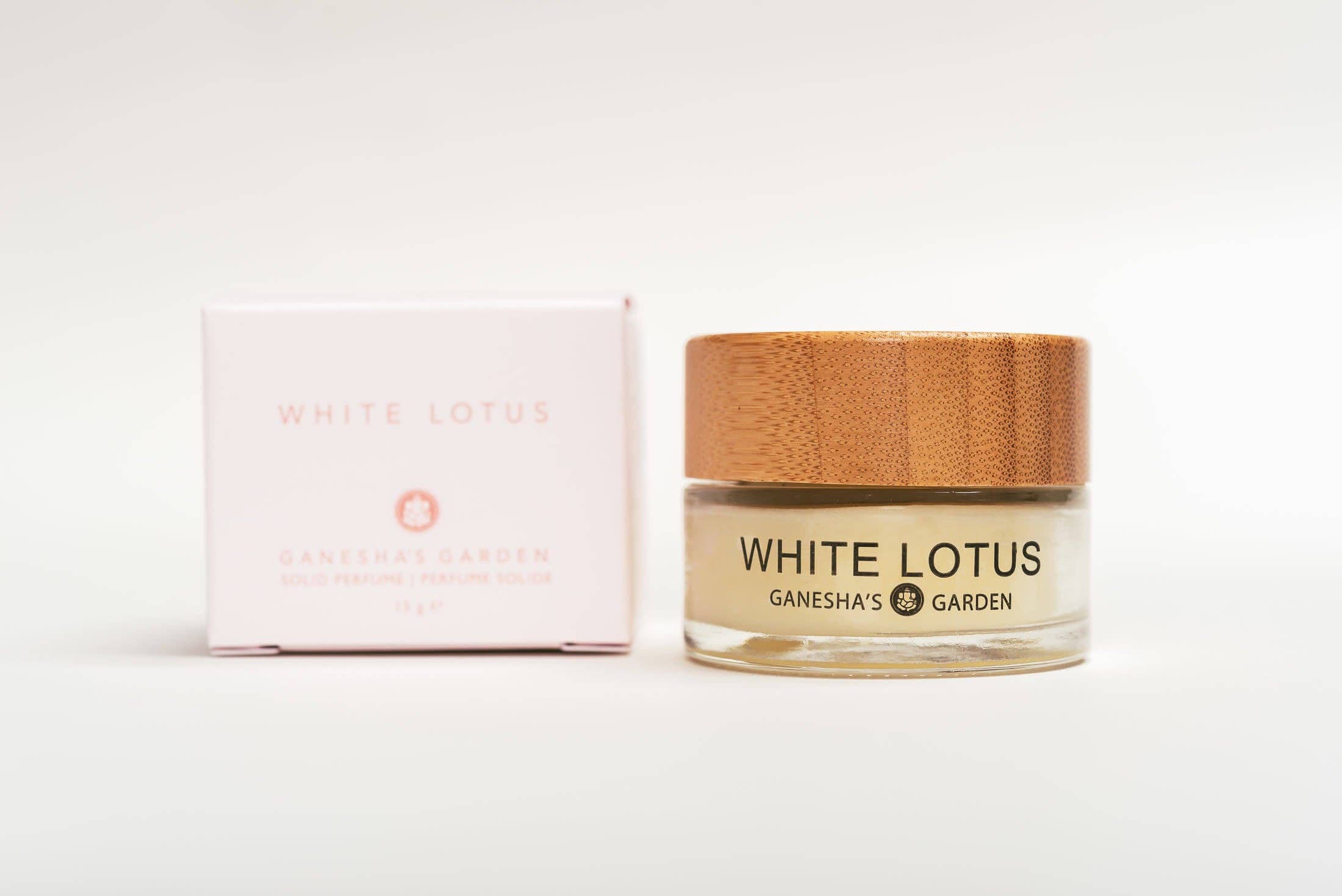 Between Heaven & Earth Mfg. - Ganesha's Garden White Lotus Solid Perfume