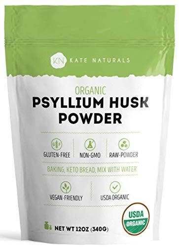 Kate Naturals - Organic Psyllium Husk Powder