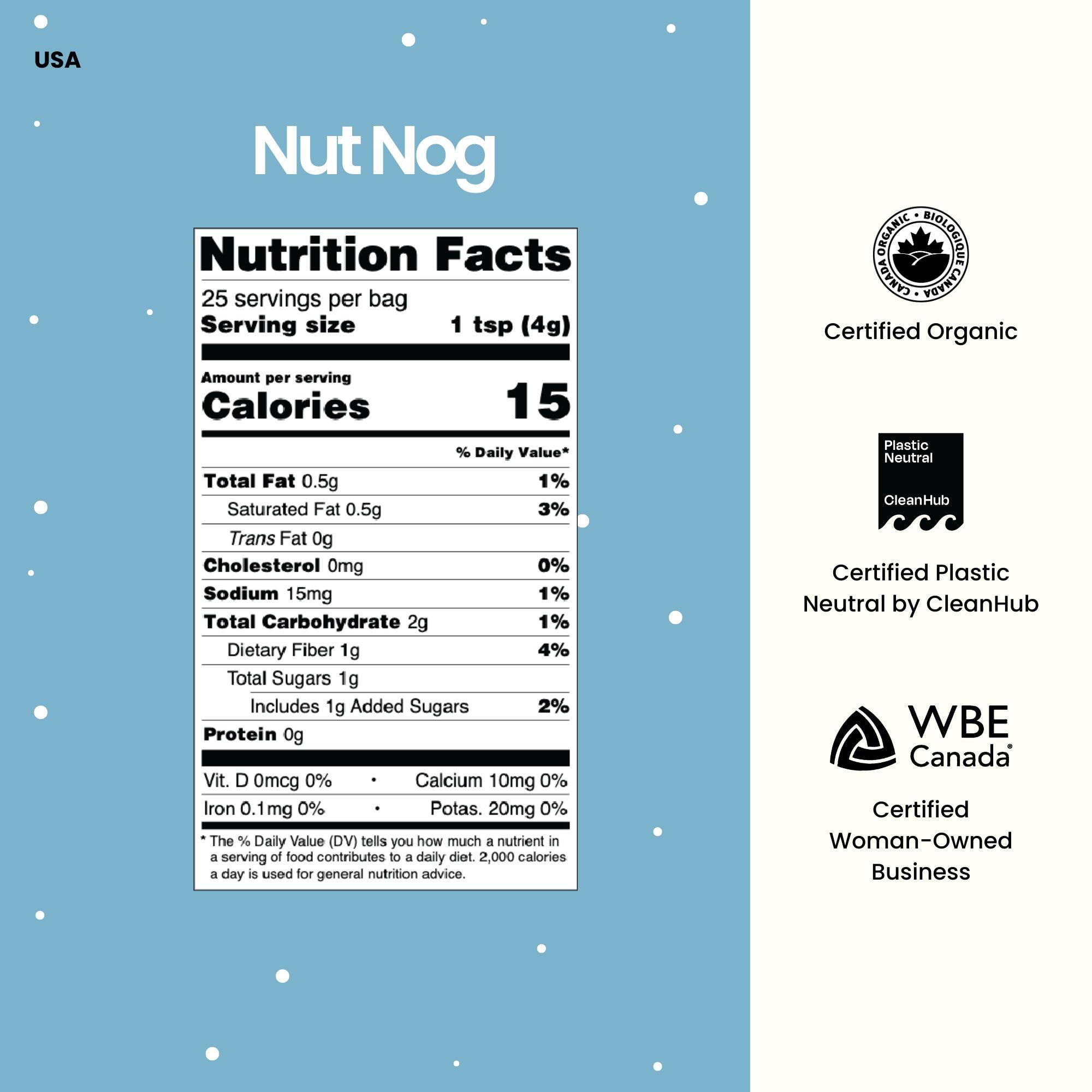 Blume - Superfood Latte Powder, Nut Nog Blend
