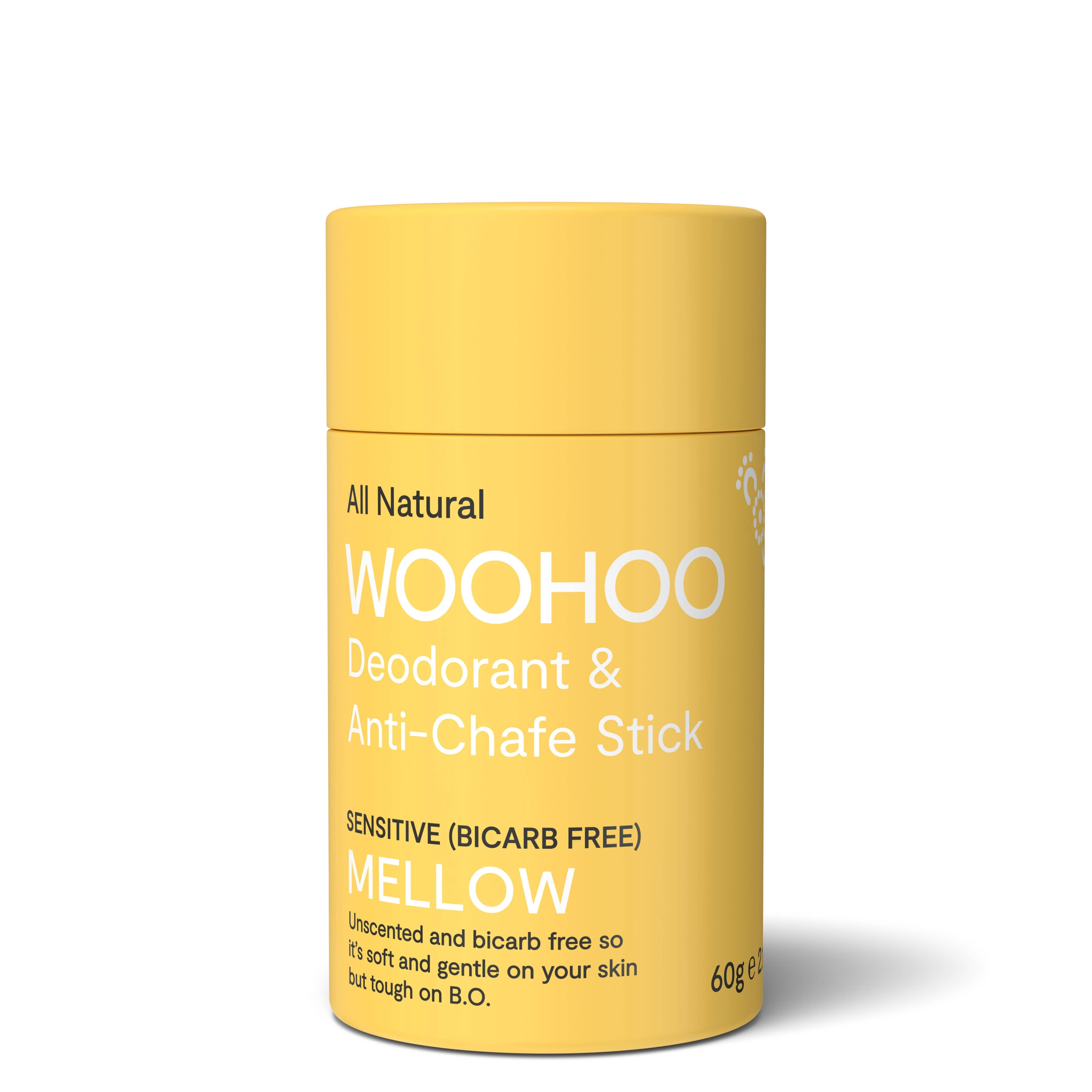 Woohoo Body - Woohoo Deodorant & Anti-Chafe Stick (Mellow) 60g