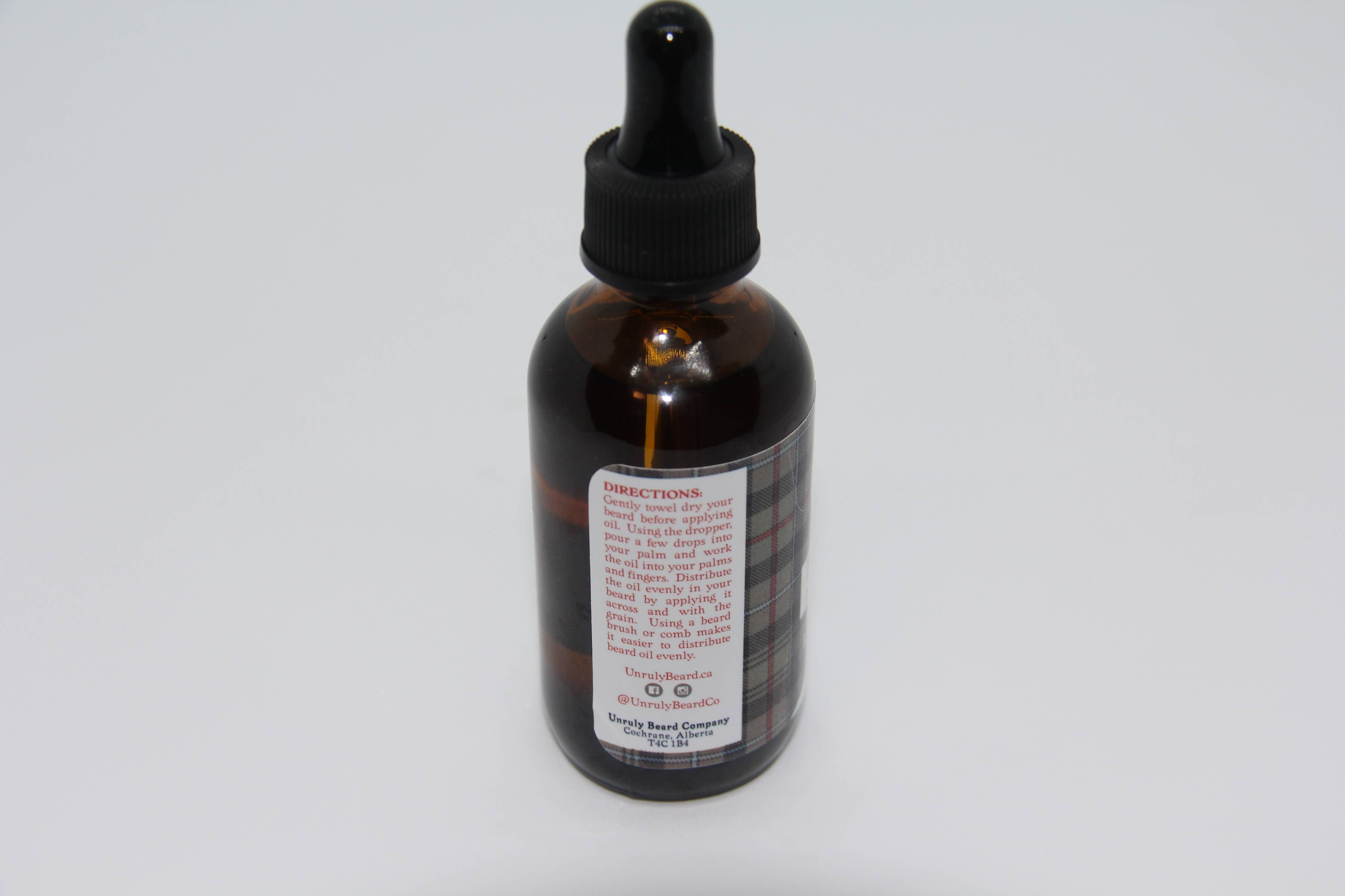 Unruly Beard Co - Beard Oil - No. 4 Leather