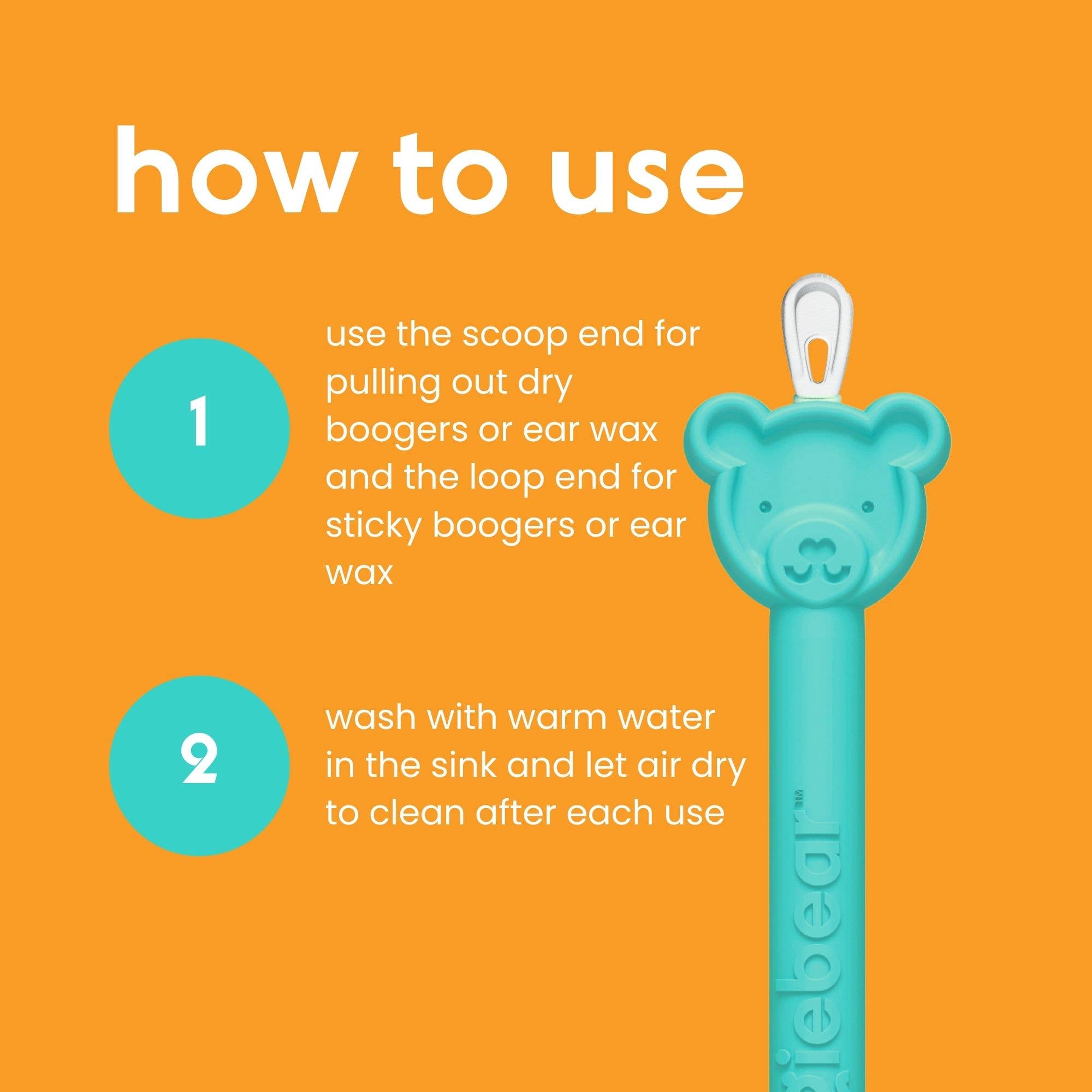 oogiebear - Oogiebear two pack with case: Raspberry and Seafoam