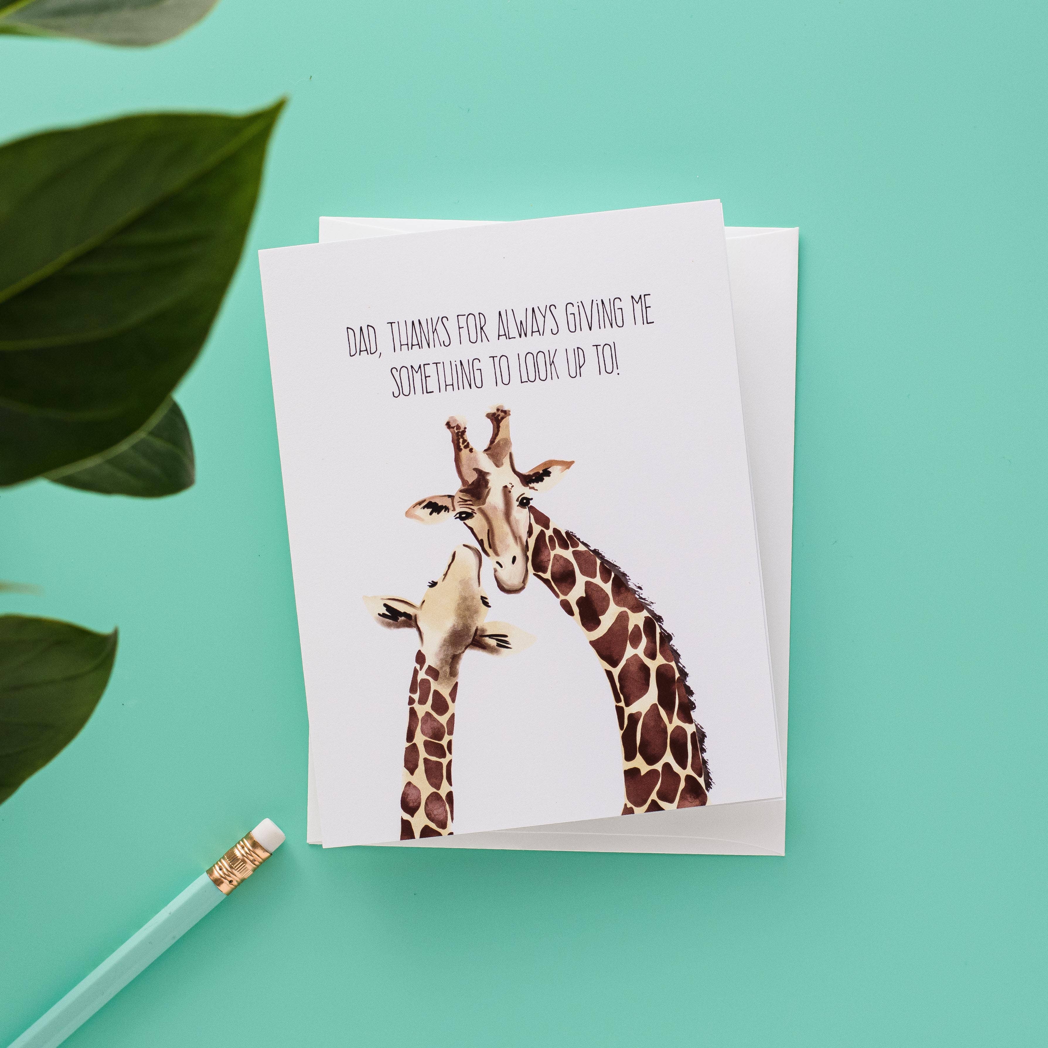 Jaybee Design - Dad, Thanks For Giving Me Something To . . . - Greeting Card