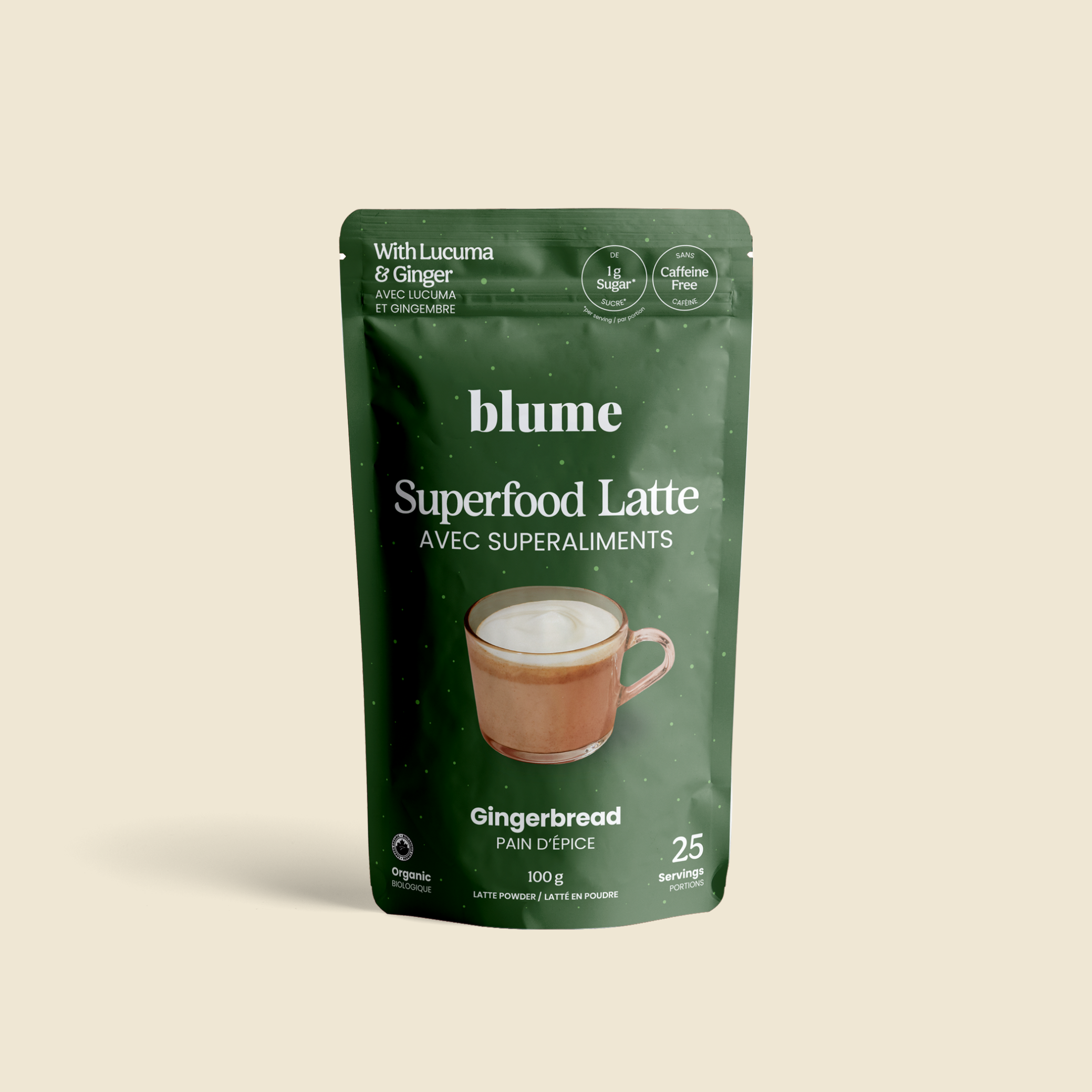 Blume - Superfood Latte Powder, Gingerbread Blend