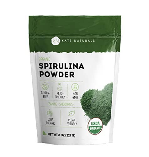 Kate Naturals - Organic Spirulina Powder: Medium