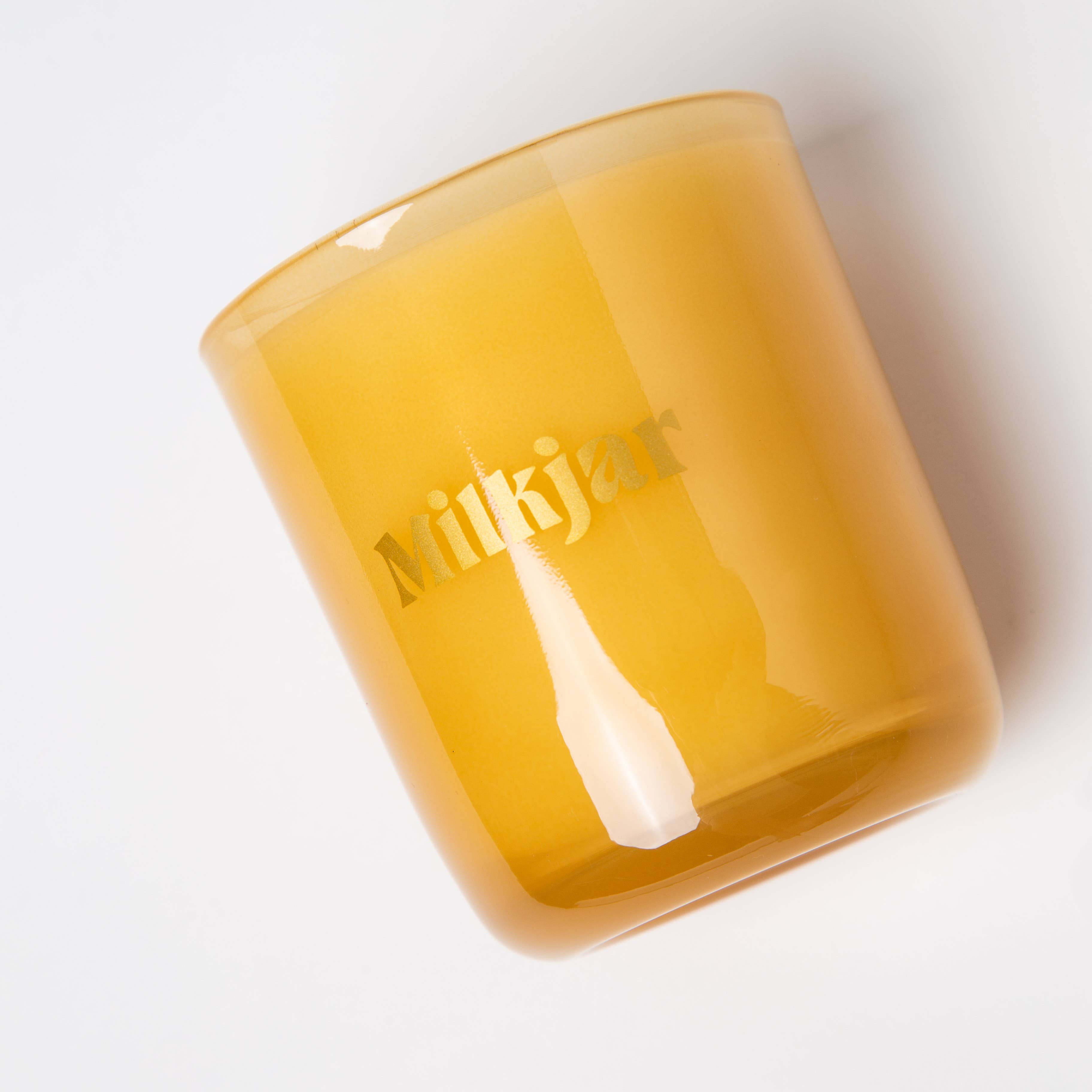 Milk Jar Candle Co. - Garden State - Cedar & Cassis Coconut Soy 8oz Candle