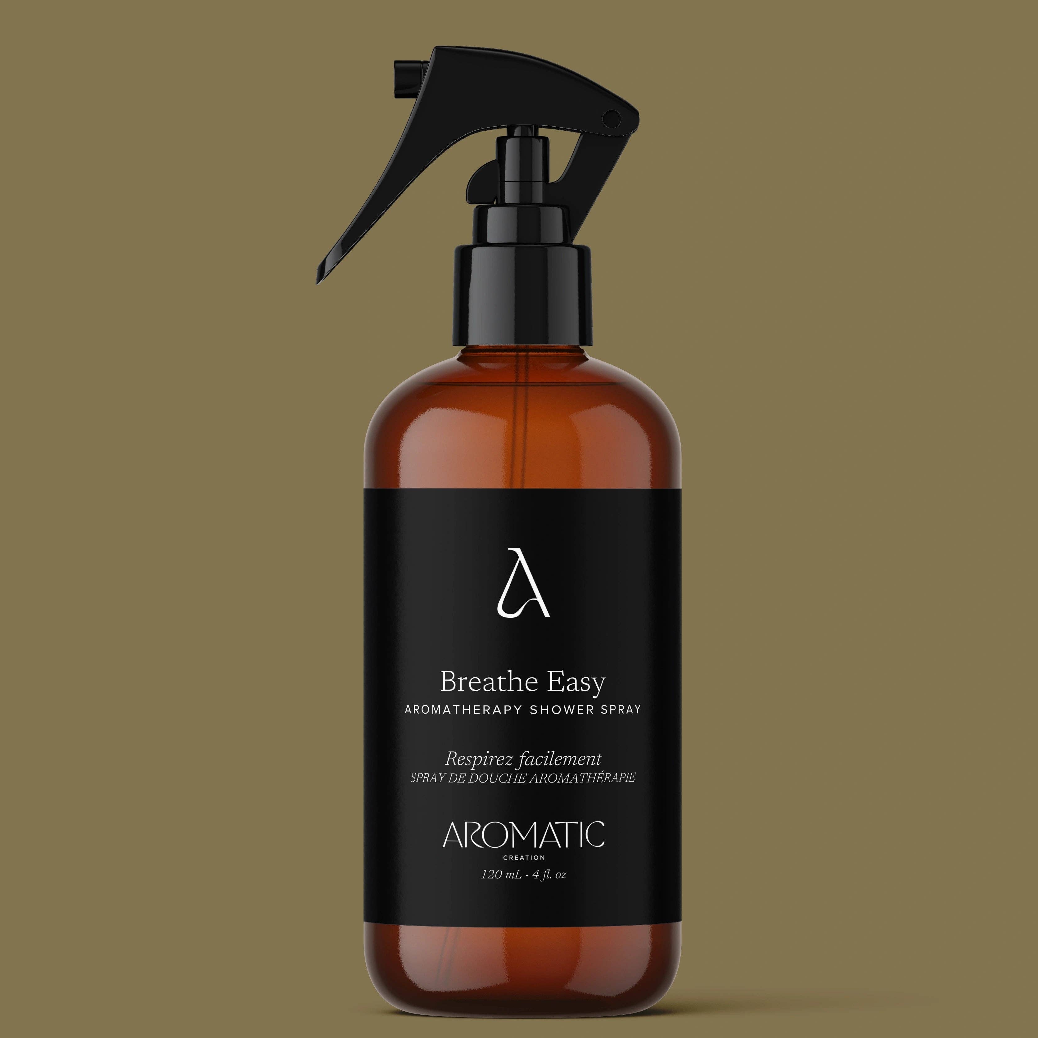 Aromatic Creation - Breathe Easy Aromatherapy Shower Spray 120 mL (4 fl. oz)