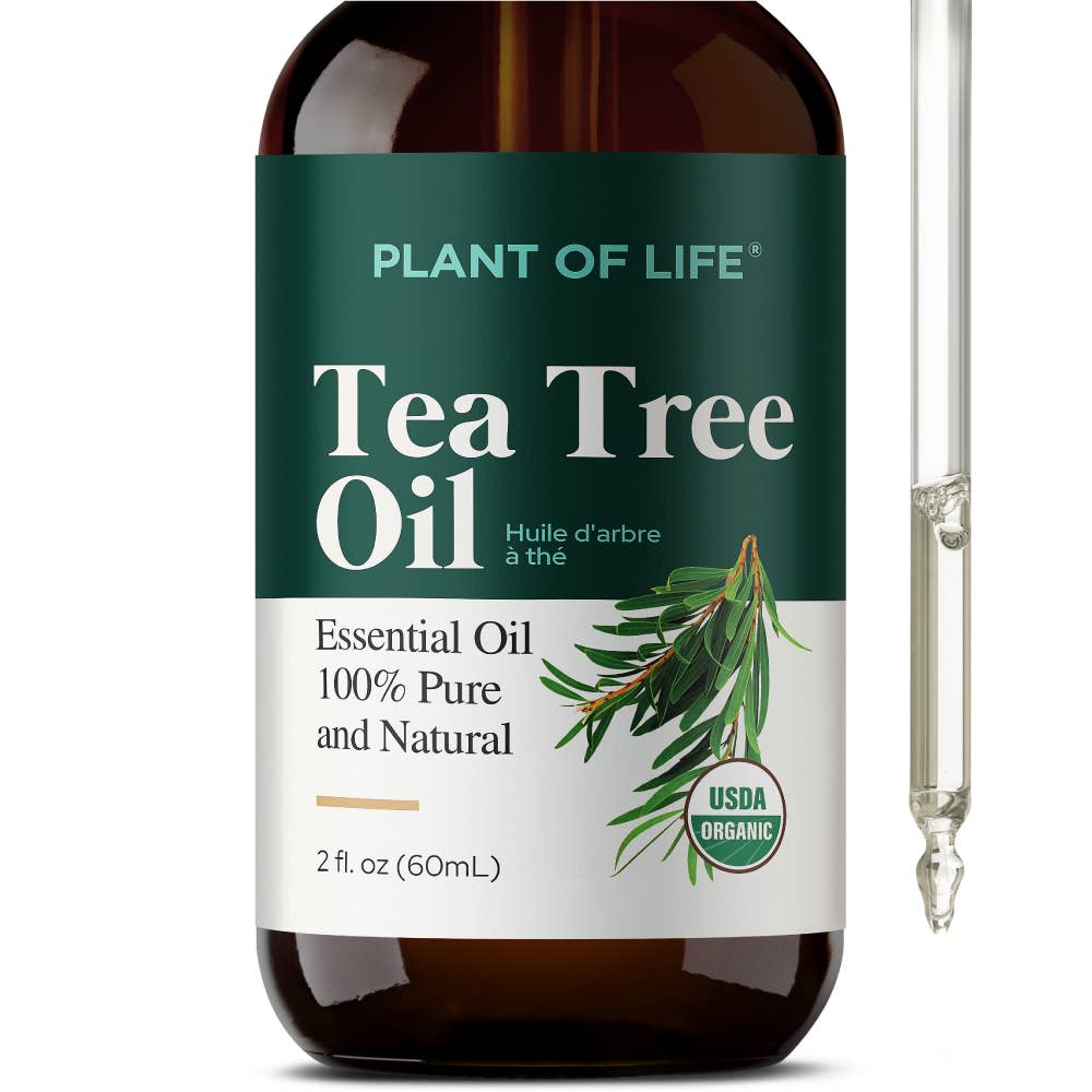 Plant of Life - Tea Tree Oil for Aromatherapy, Skincare and Haircare | Sizes: 2oz