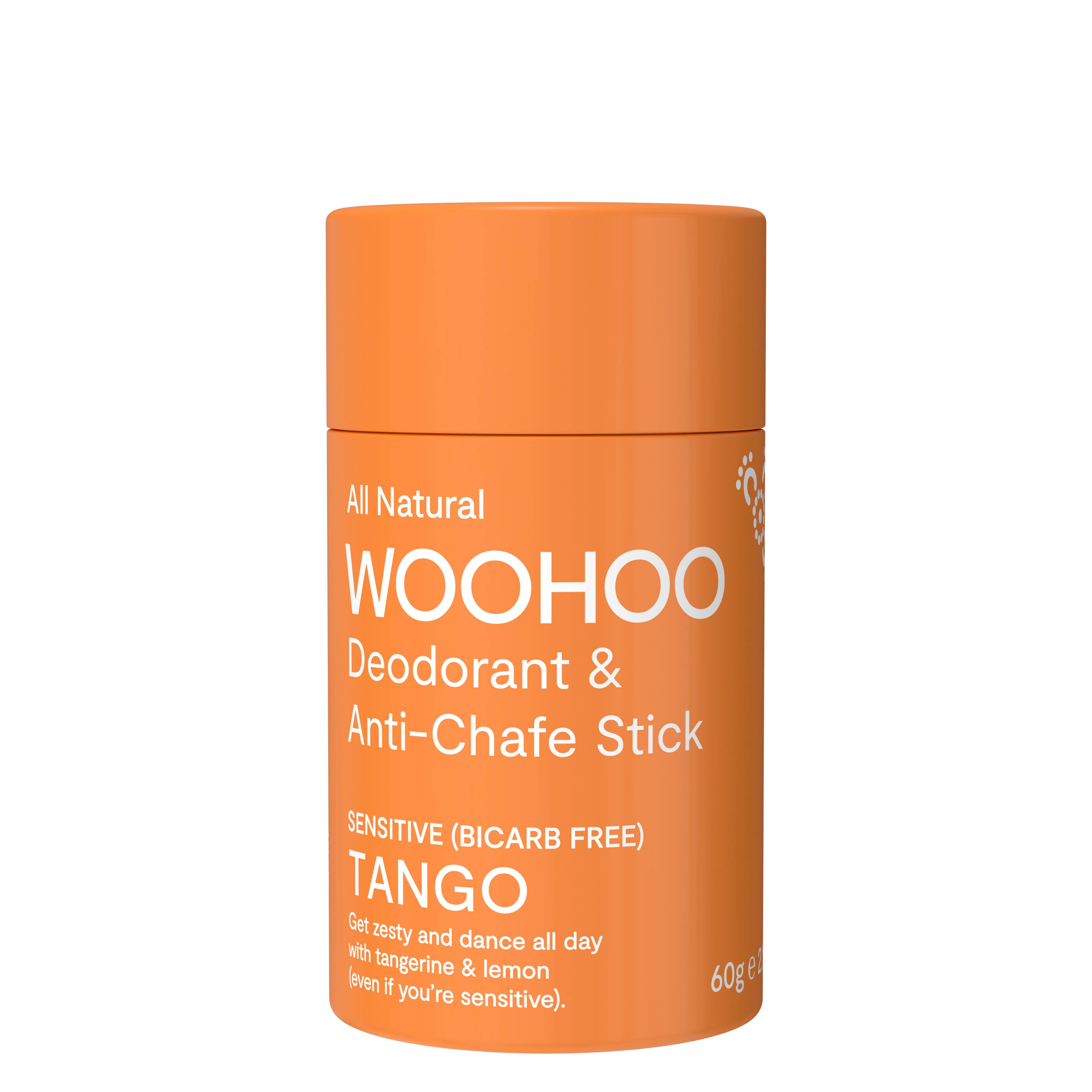 Woohoo Body - Woohoo Deodorant & Anti-Chafe Stick (Tango) 60g