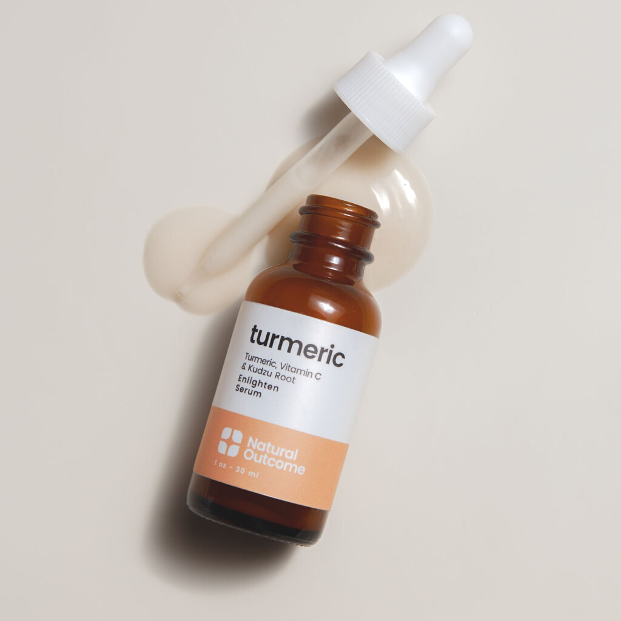 Natural Outcome Skincare - Turmeric & Vitamin C Serum - Enlighten
