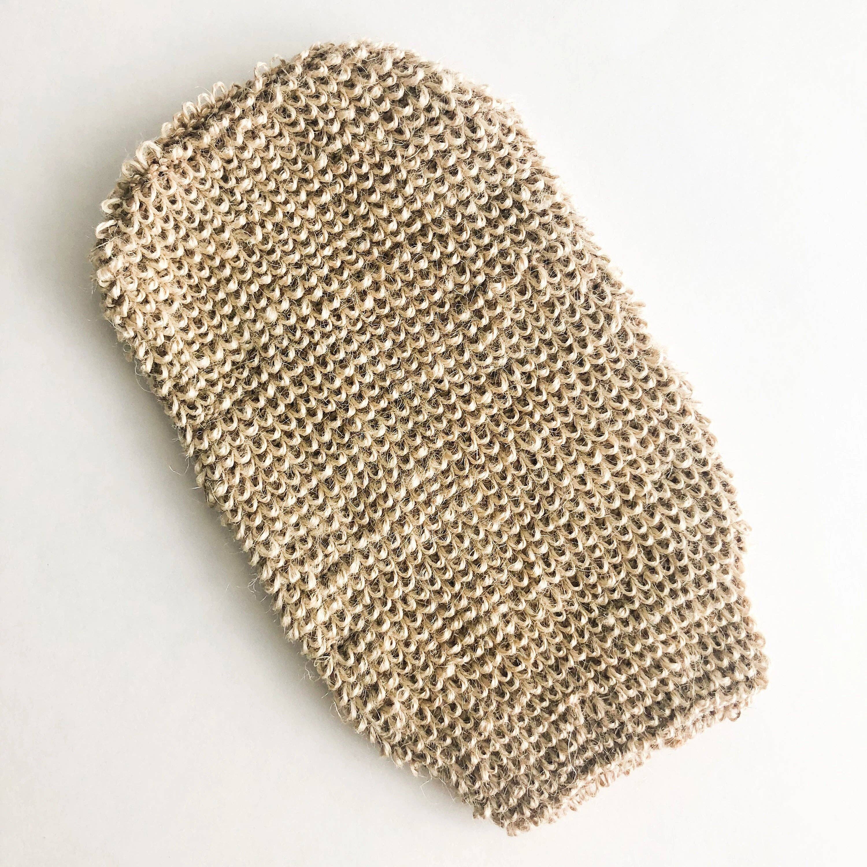 Smile Boutiques - Natural Jute Mitt - Organic Biodegradable Exfoliating