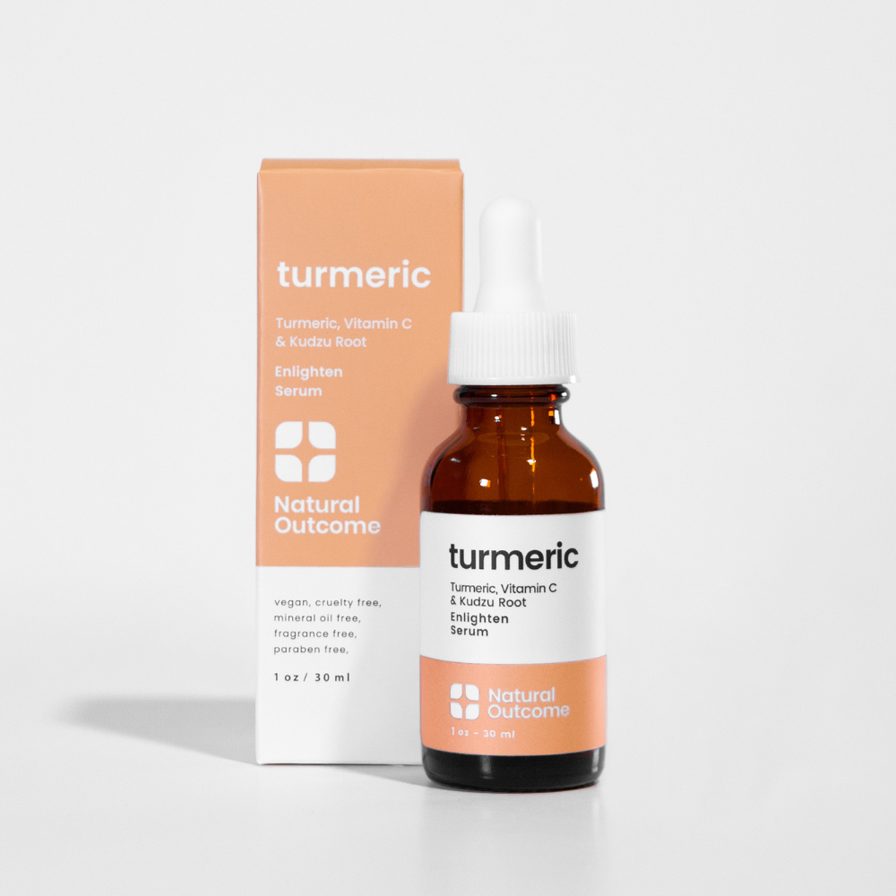 Natural Outcome Skincare - Turmeric & Vitamin C Serum - Enlighten