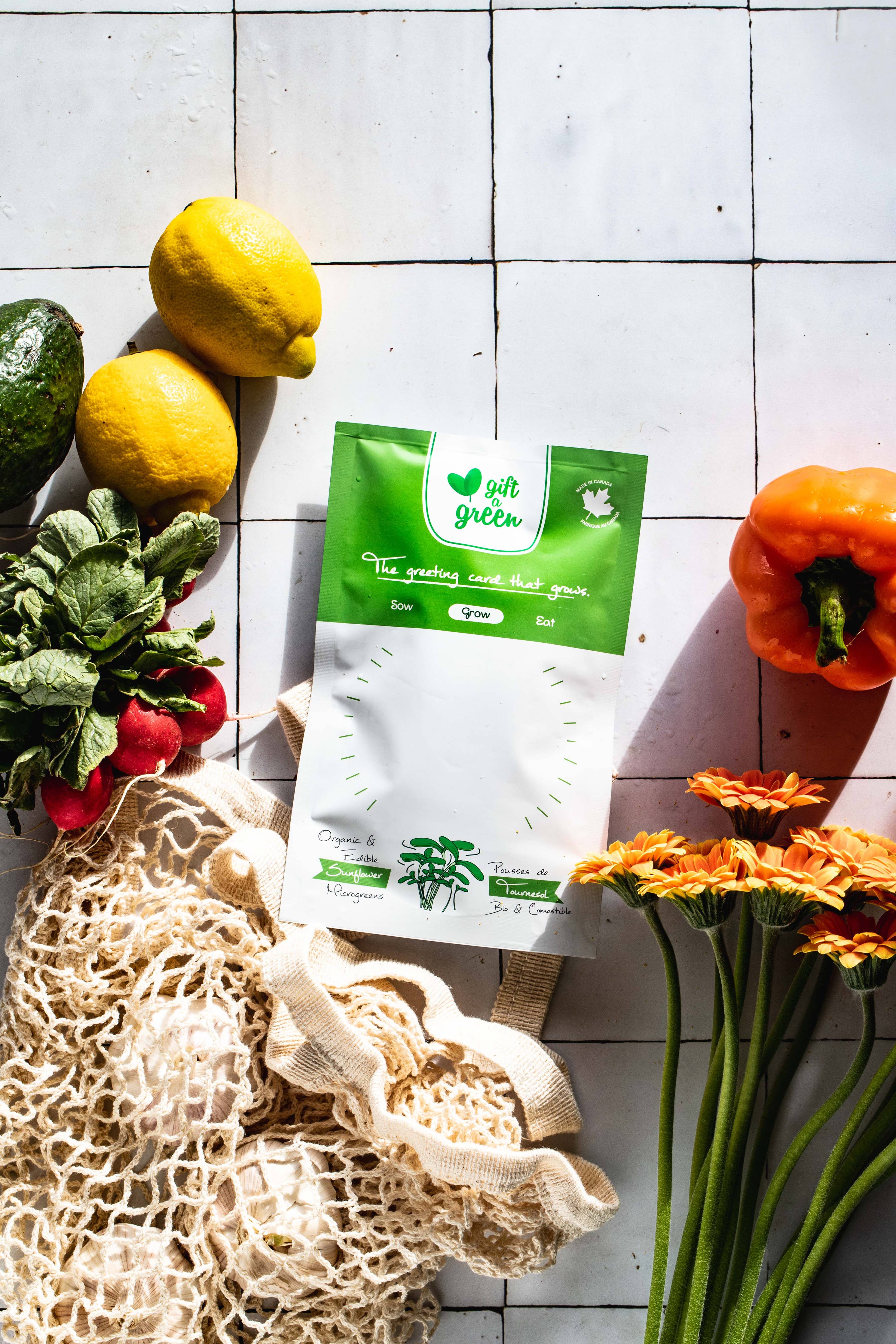 giftagreen - Blank - Write Your Own Message Greeting Card Pouch