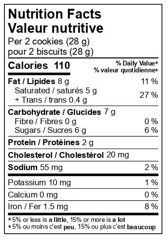 Provisions Food Company - Dark Chocolate Shortbread