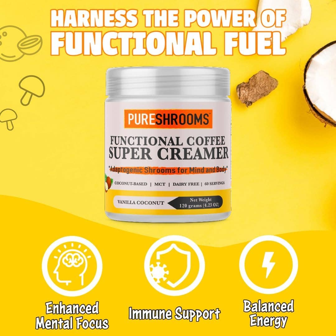 PureShrooms Inc. - PureShrooms Functional Super Coffee Creamer (Vanilla)