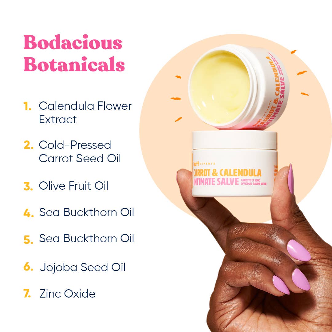 Buff Experts - π¨π¦ - Carrot & Calendula Intimate Salve - Beegan Vulva Moisturizer