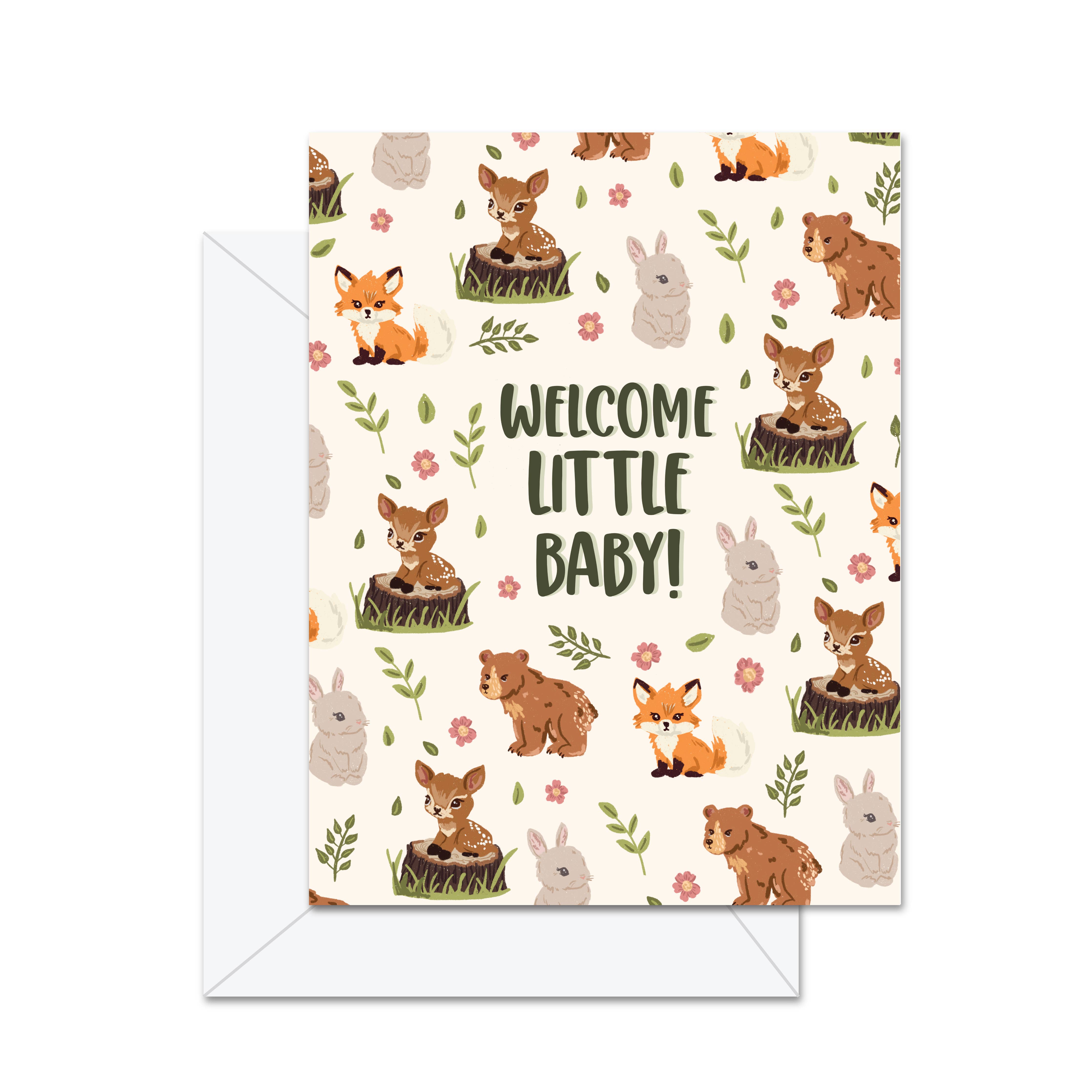 Jaybee Design - Welcome Little Baby! - Greeting Card