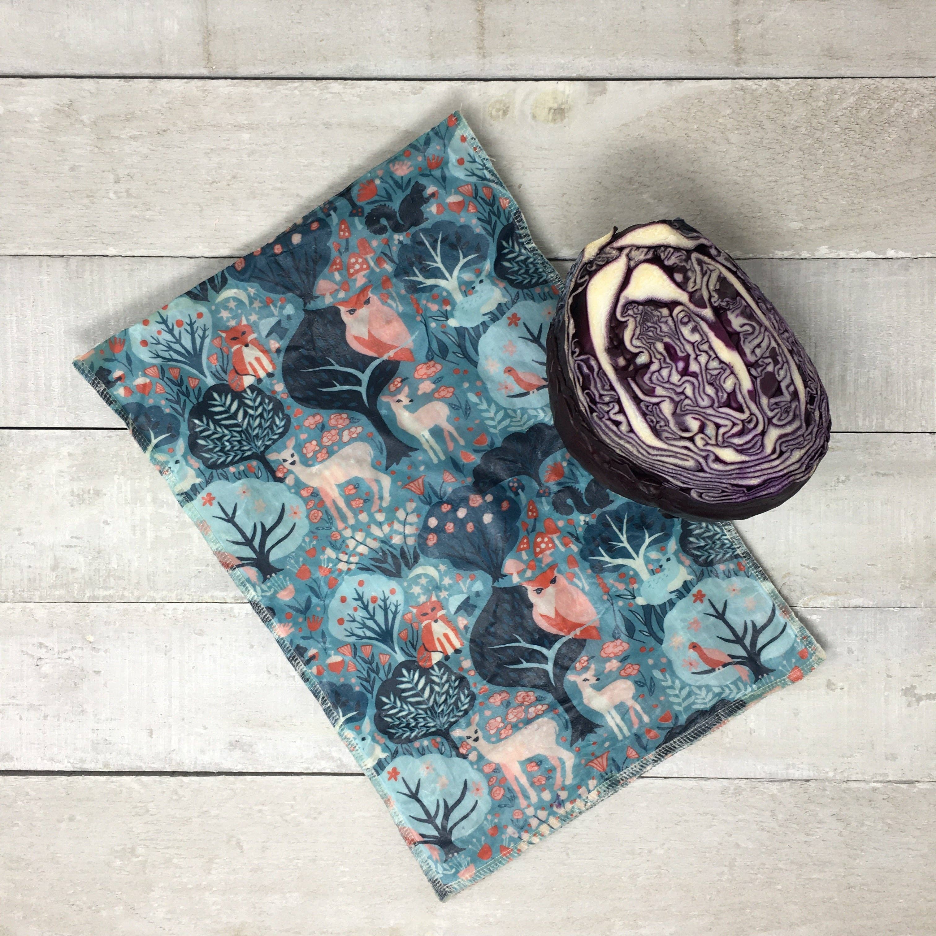 Three Huggers - Large Beeswax Bag - Fireworks