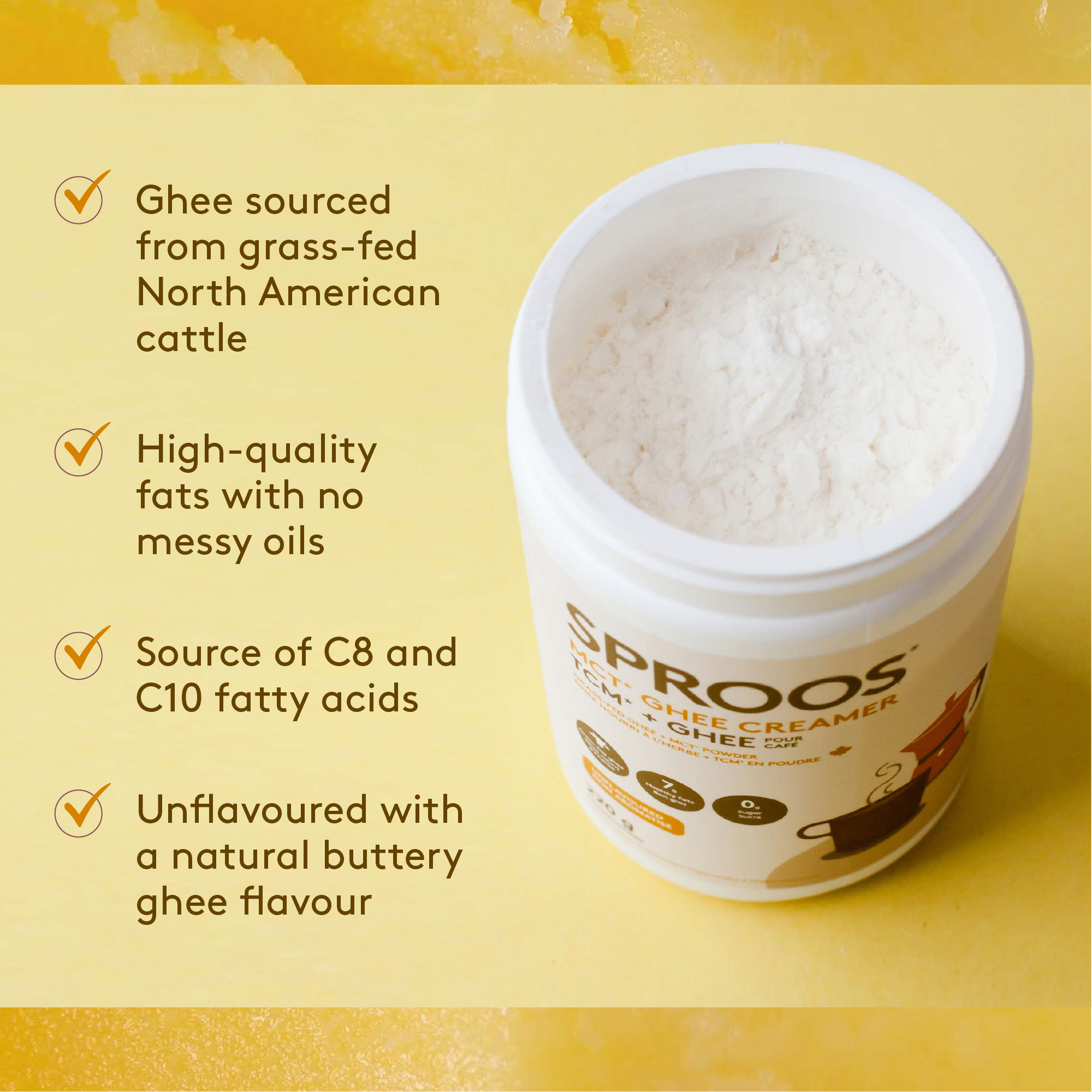 Sproos - MCT Ghee Creamer