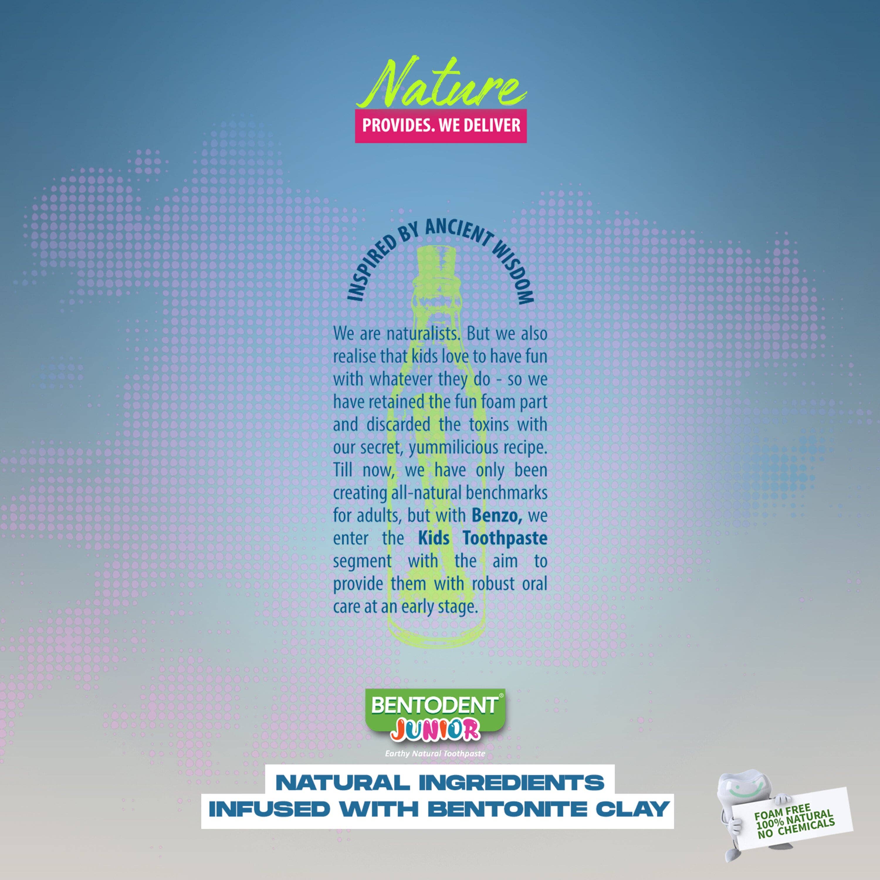 bentodent - Bentodent Junior Bubby Burst Toothpaste