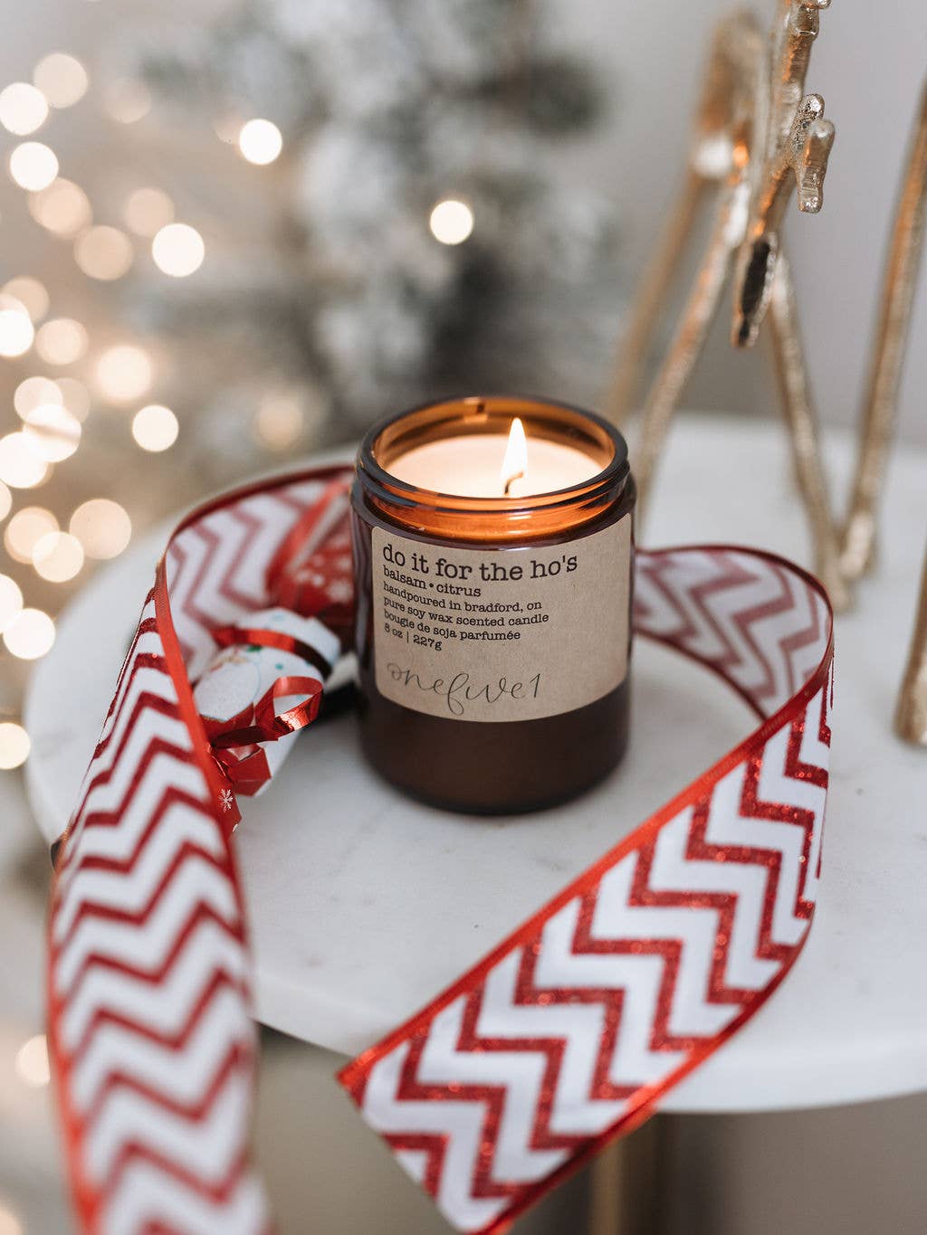onefive1 - Winter holiday candles- soy wax : Tree farm