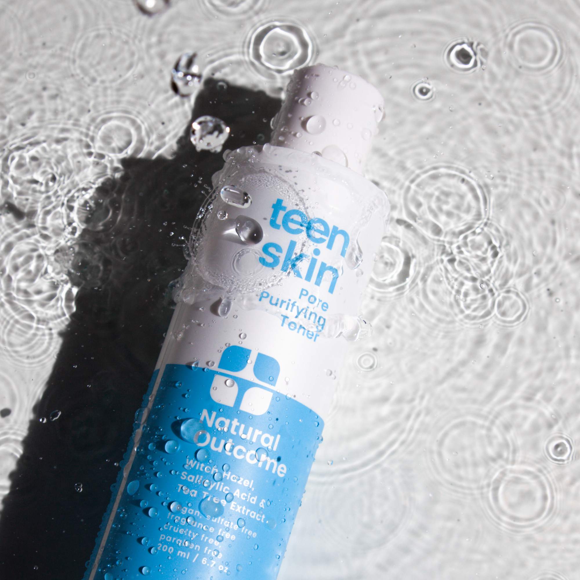 Natural Outcome Skincare - Teen Skin Facial Toner - Pore Purifying Face Toner