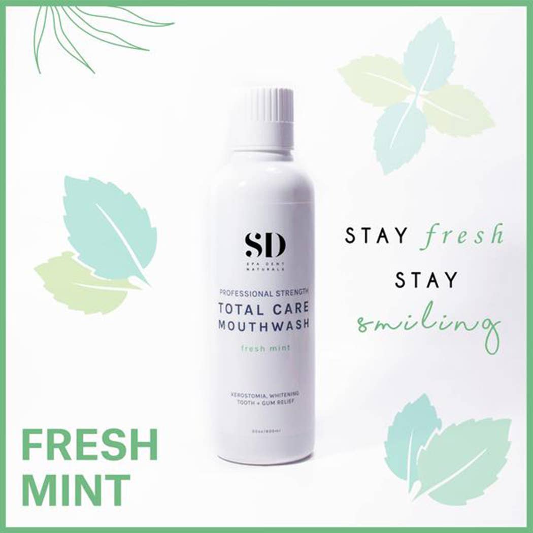 Spa Dent Naturals - Advanced Total Care Mouthwash - Fresh Mint