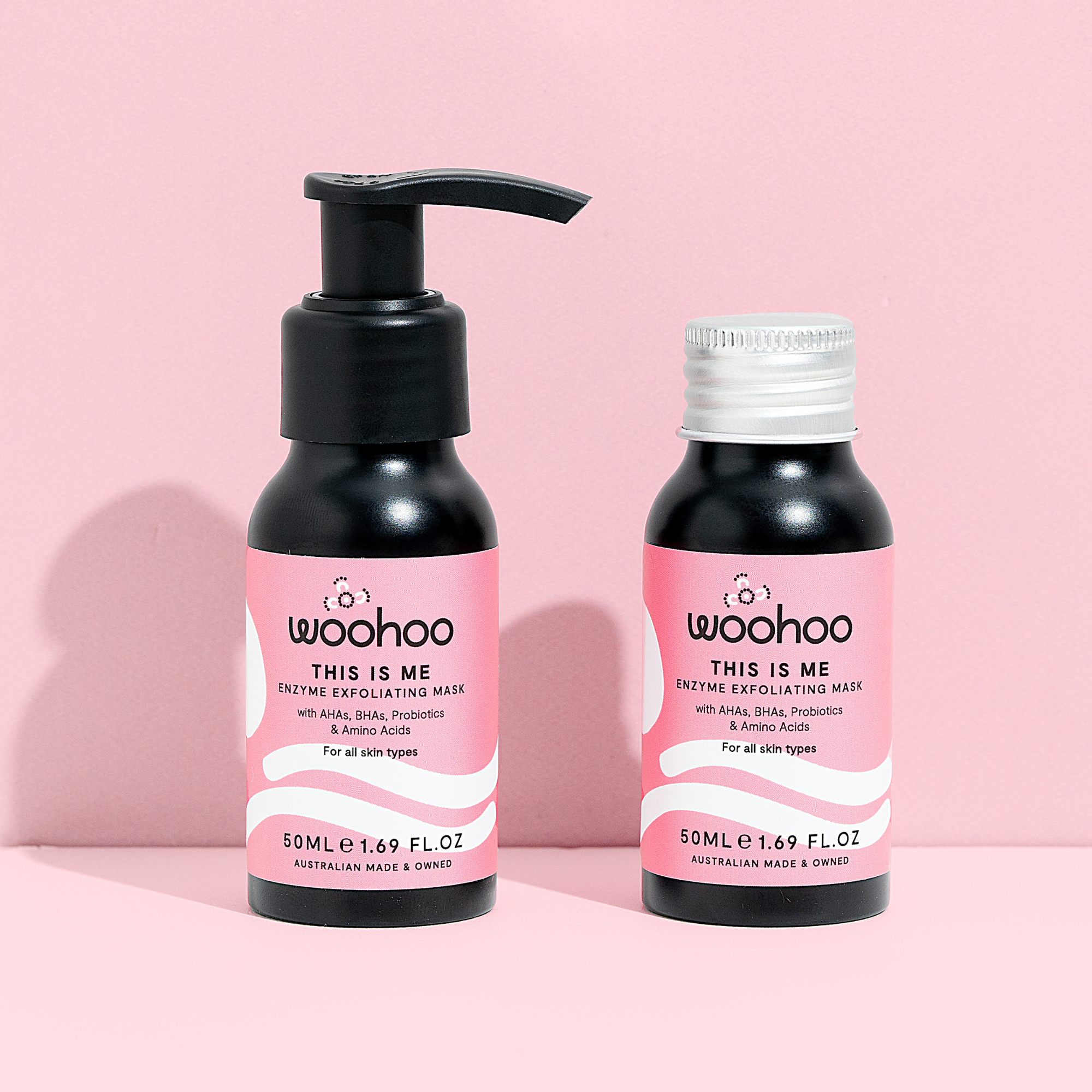 Woohoo Body - This Is Me Enzyme Exfoliating Mask: With Reusable Pump