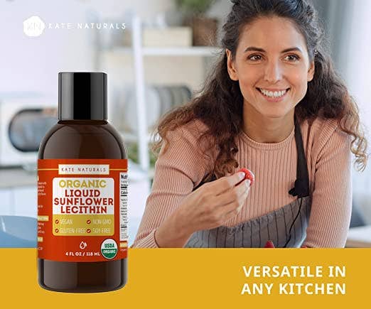 Kate Naturals - Organic Sunflower Lecithin Liquid