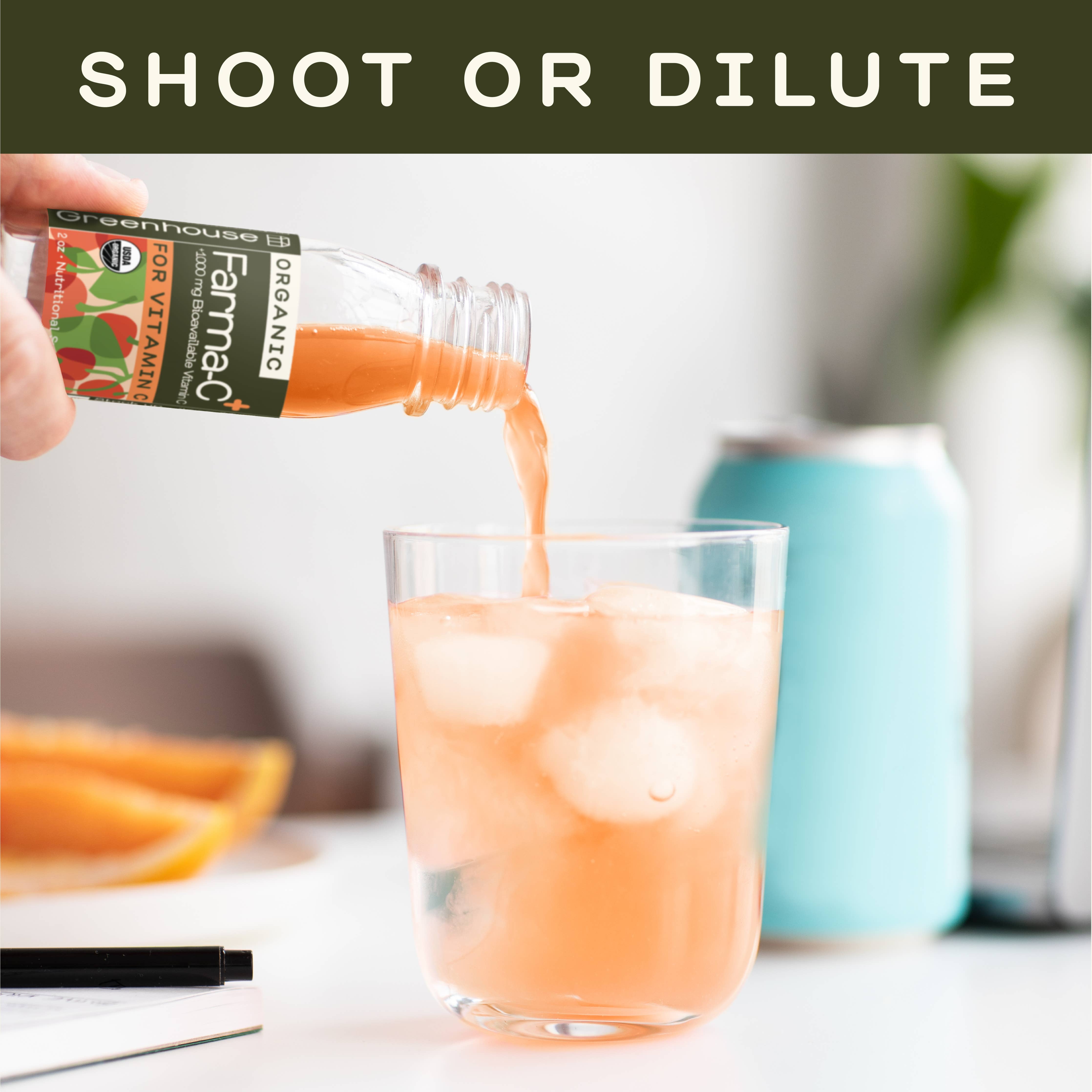 Greenhouse - Greenhouse Farma-C + Wellness Shot for Vitamin C: Twelve Pack