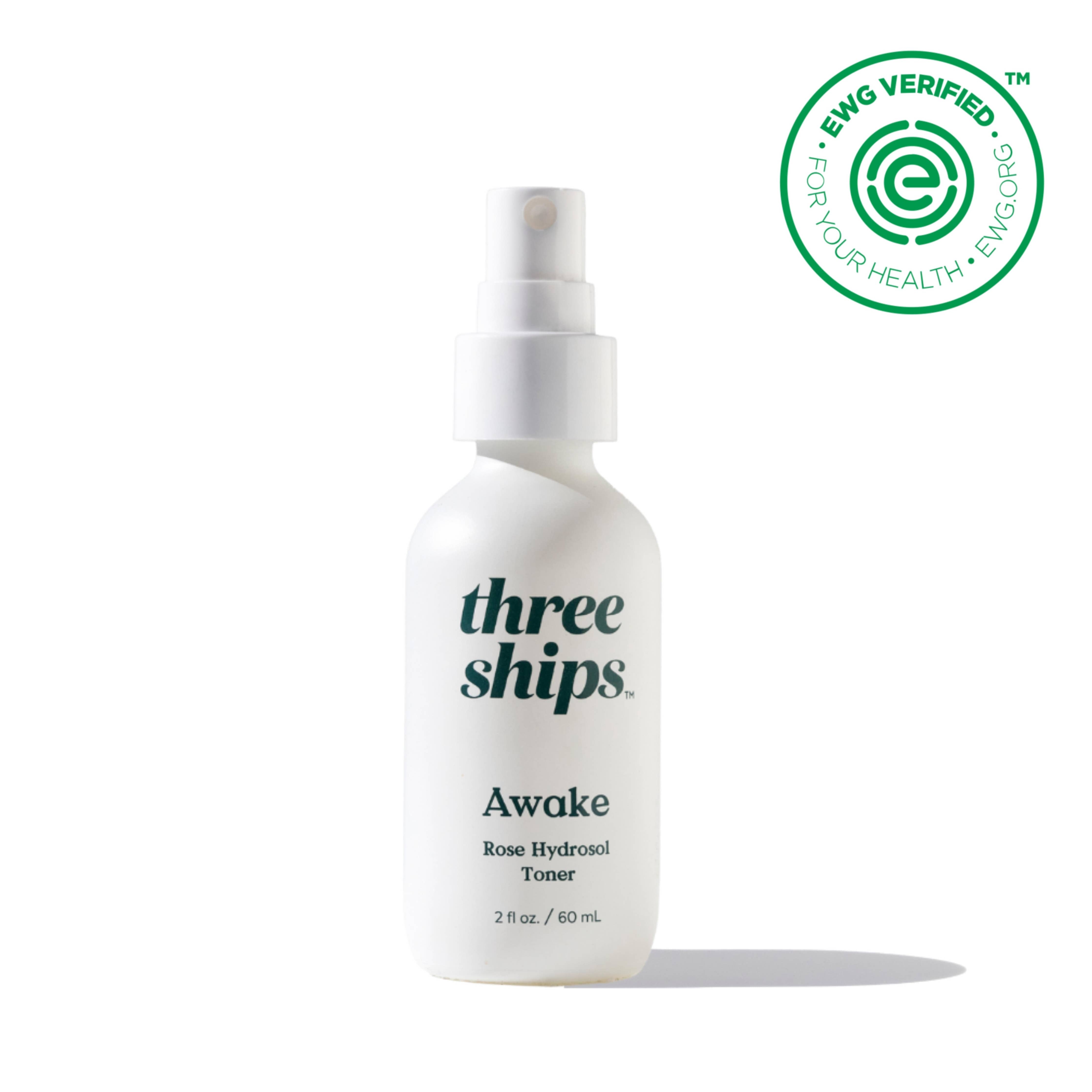 Three Ships - Awake Rose Hydrosol Toner (60mL)