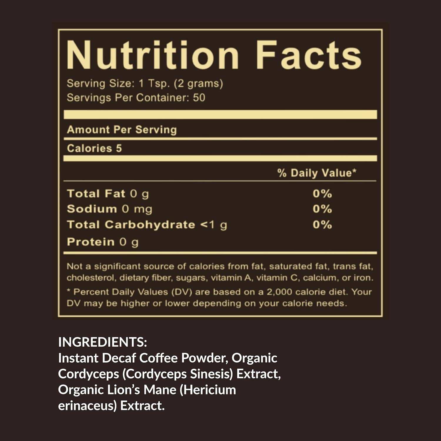 PureShrooms Inc. - PureShrooms Mushroom Decaf Coffee w/ Lion’s Mane & Cordyceps