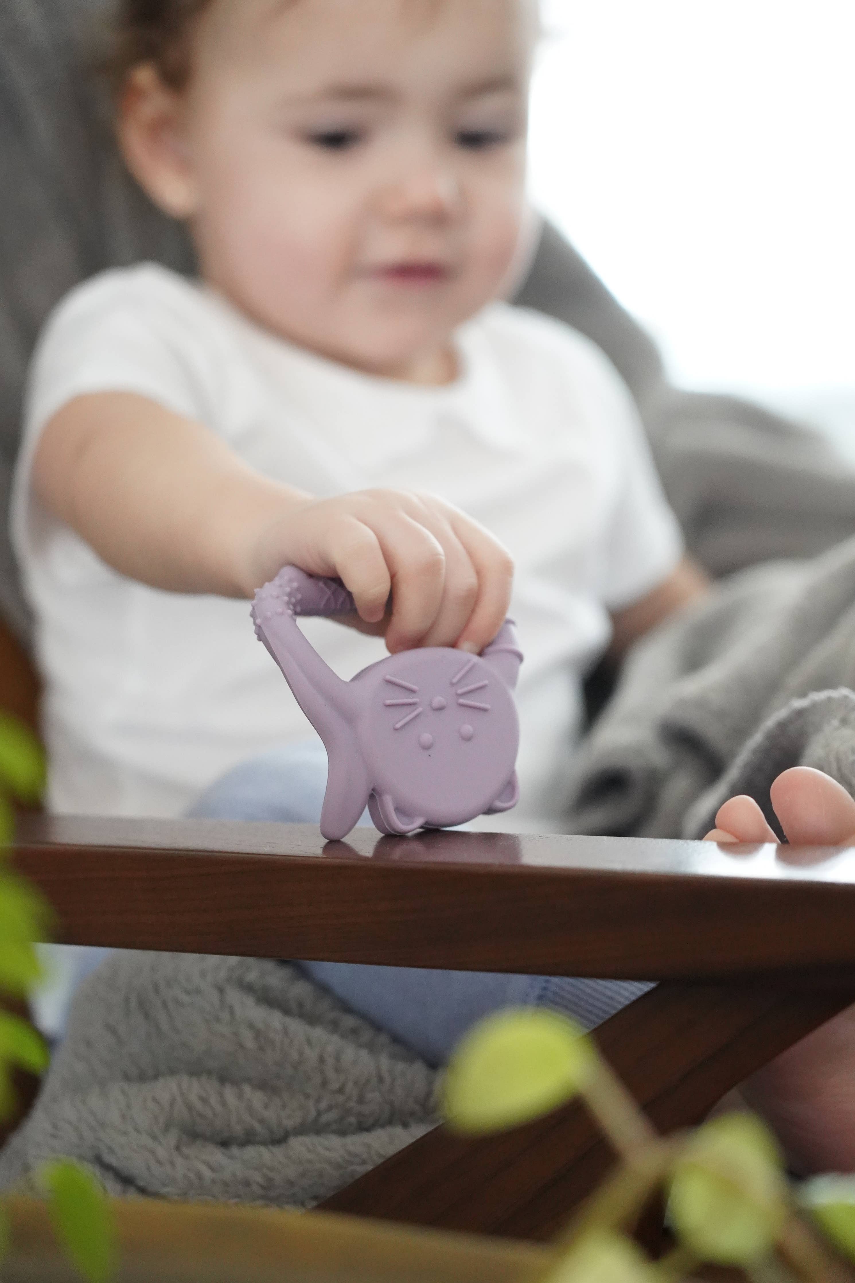 melii - Silicone Teethers: Purple