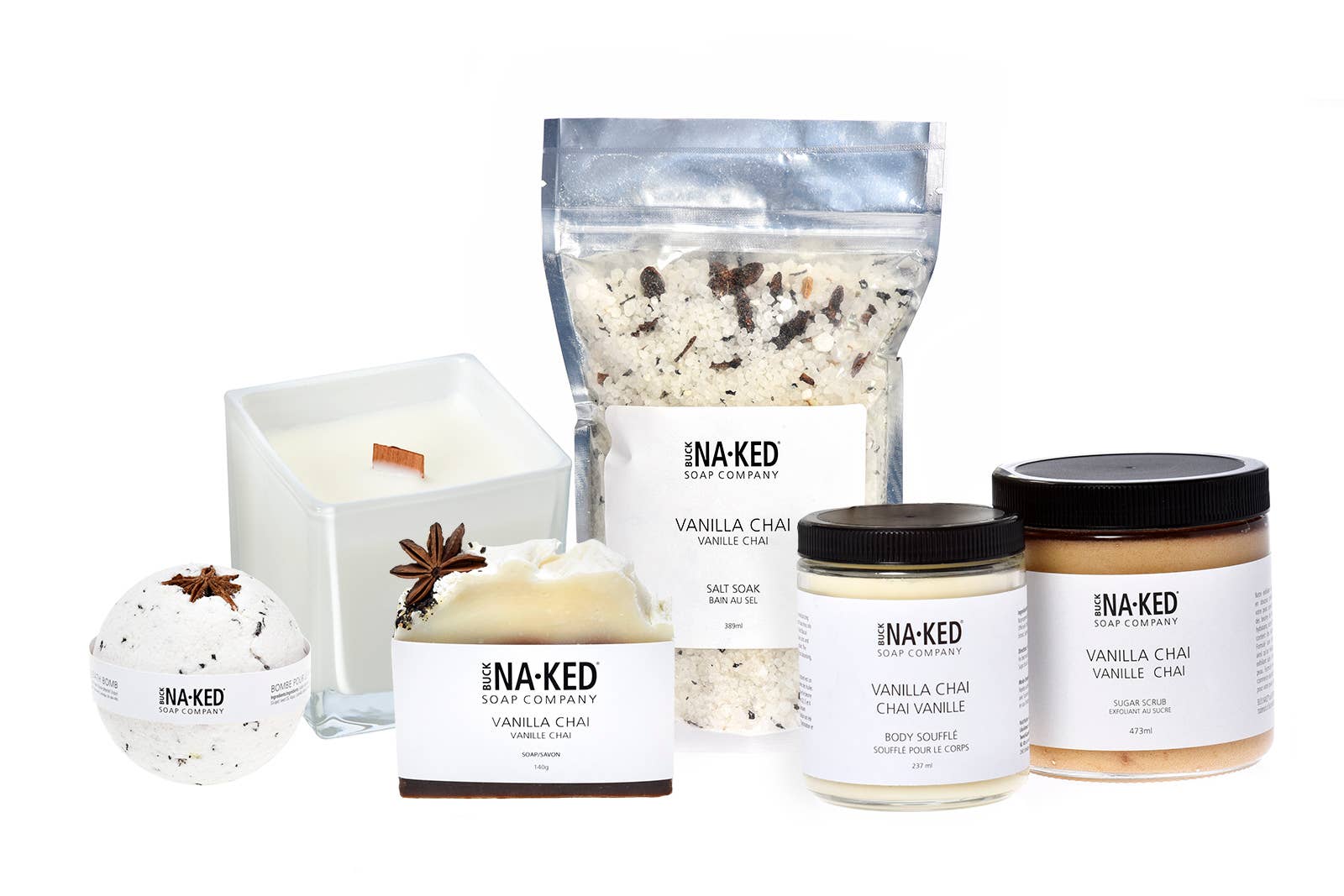 Buck Naked Soap Company - Vanilla Chai Body Soufflé