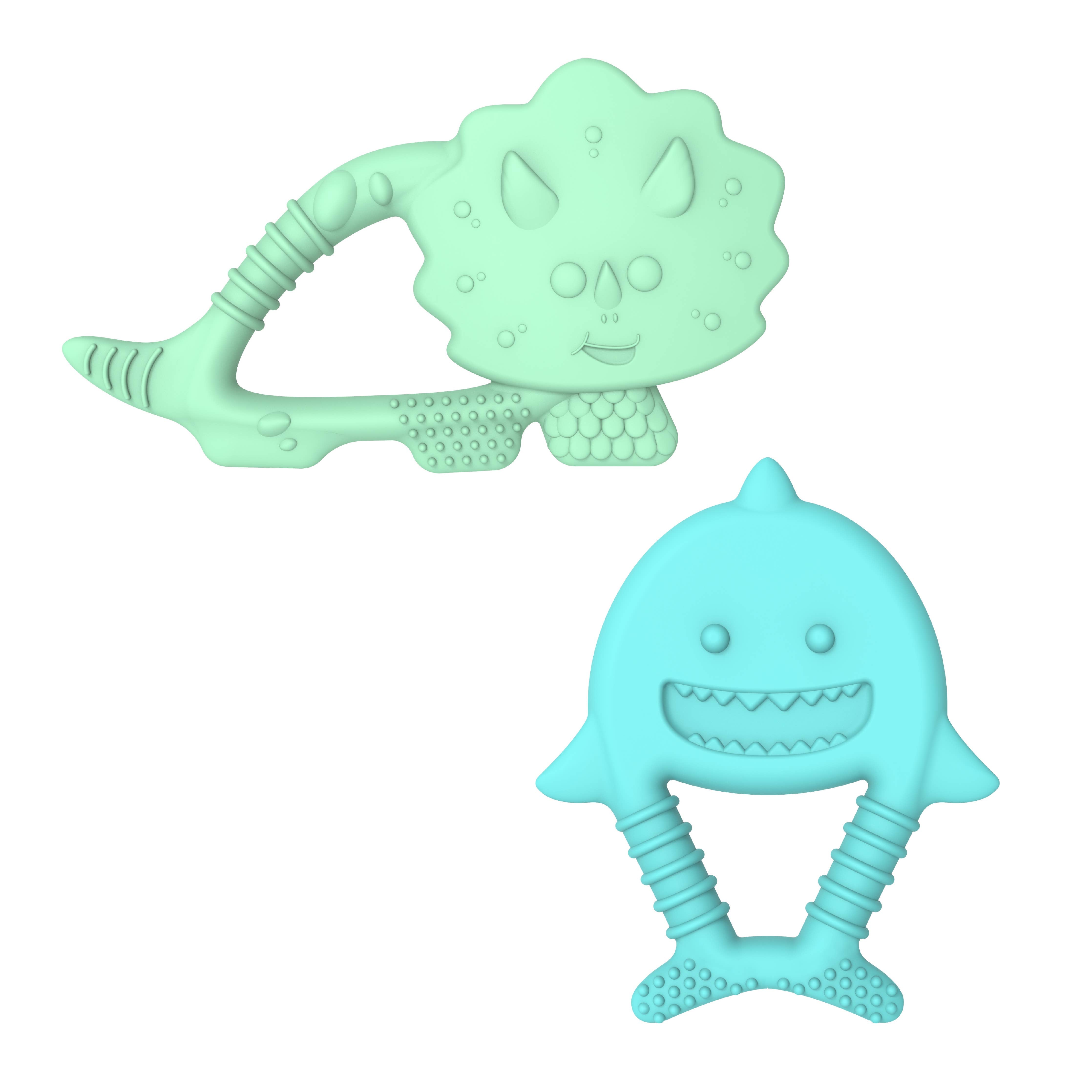 melii - Silicone Teethers: Purple