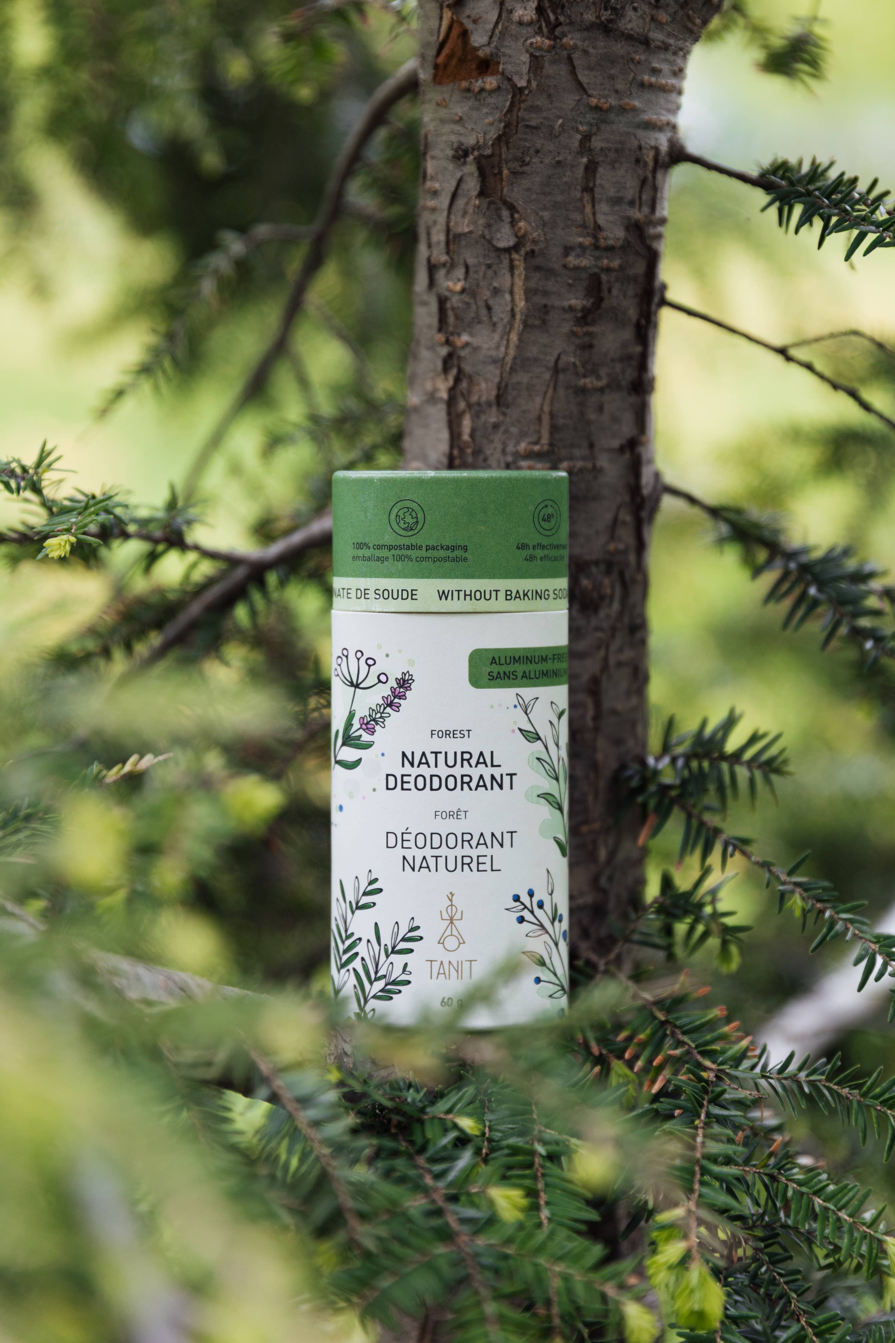 TANIT - Natural Solid Deodorant : Forest