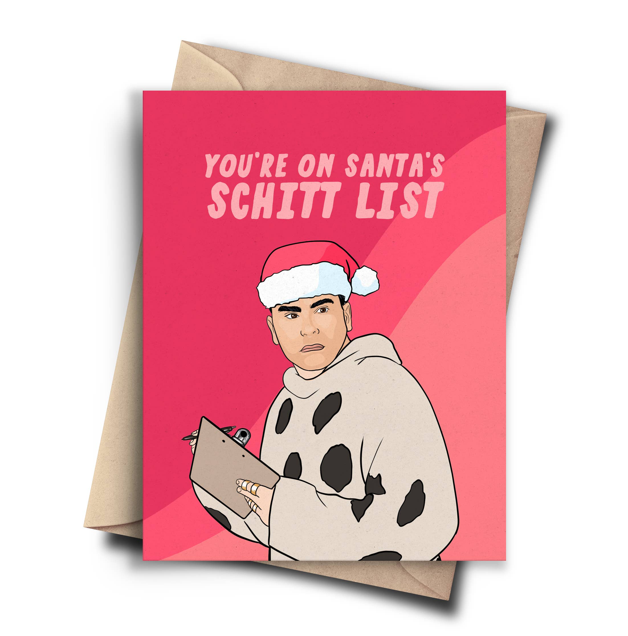 Pop Cult Paper - Schitt List - Funny Christmas Card Pop Culture Holiday Card