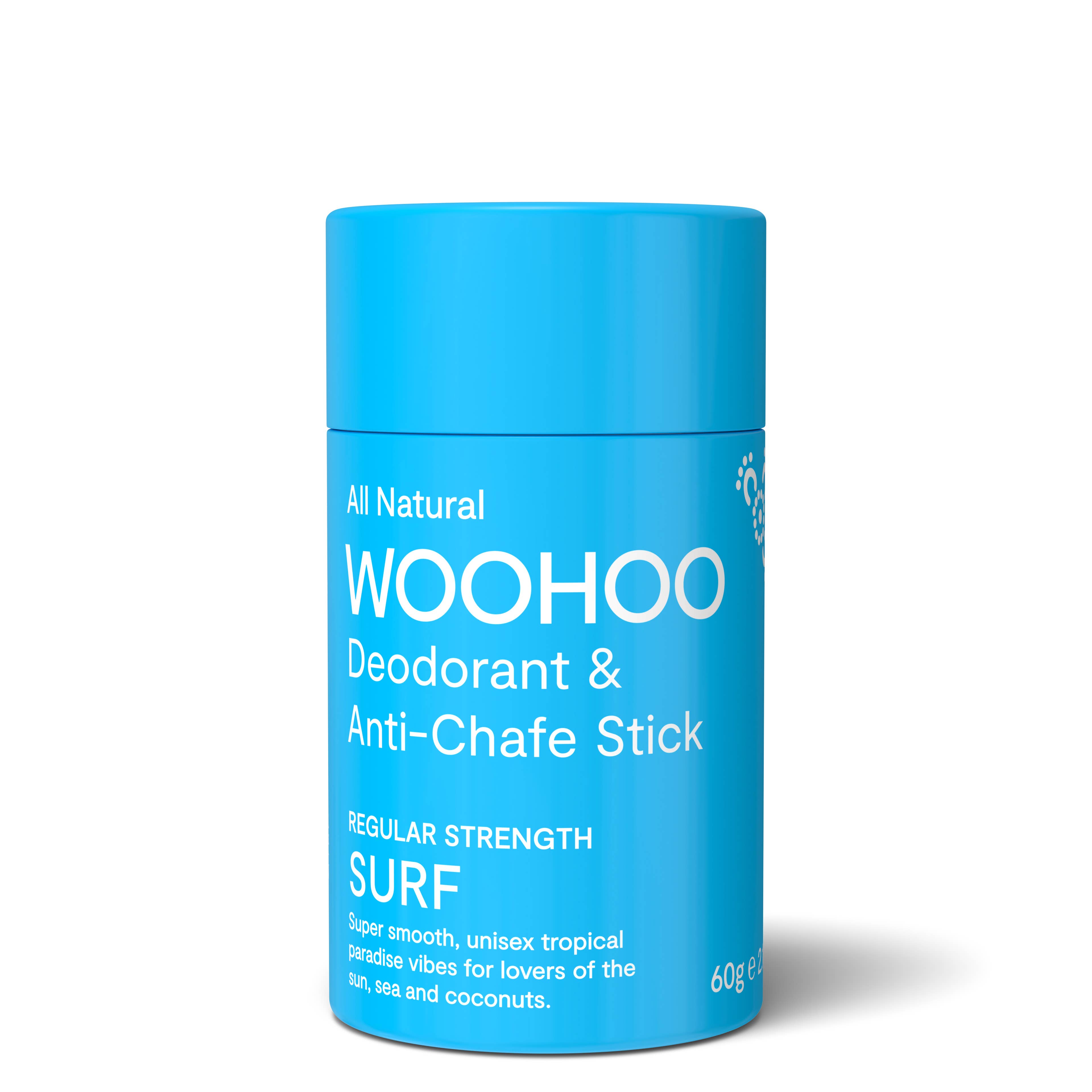 Woohoo Body - Woohoo Deodorant & Anti-Chafe Stick (Surf) 60g