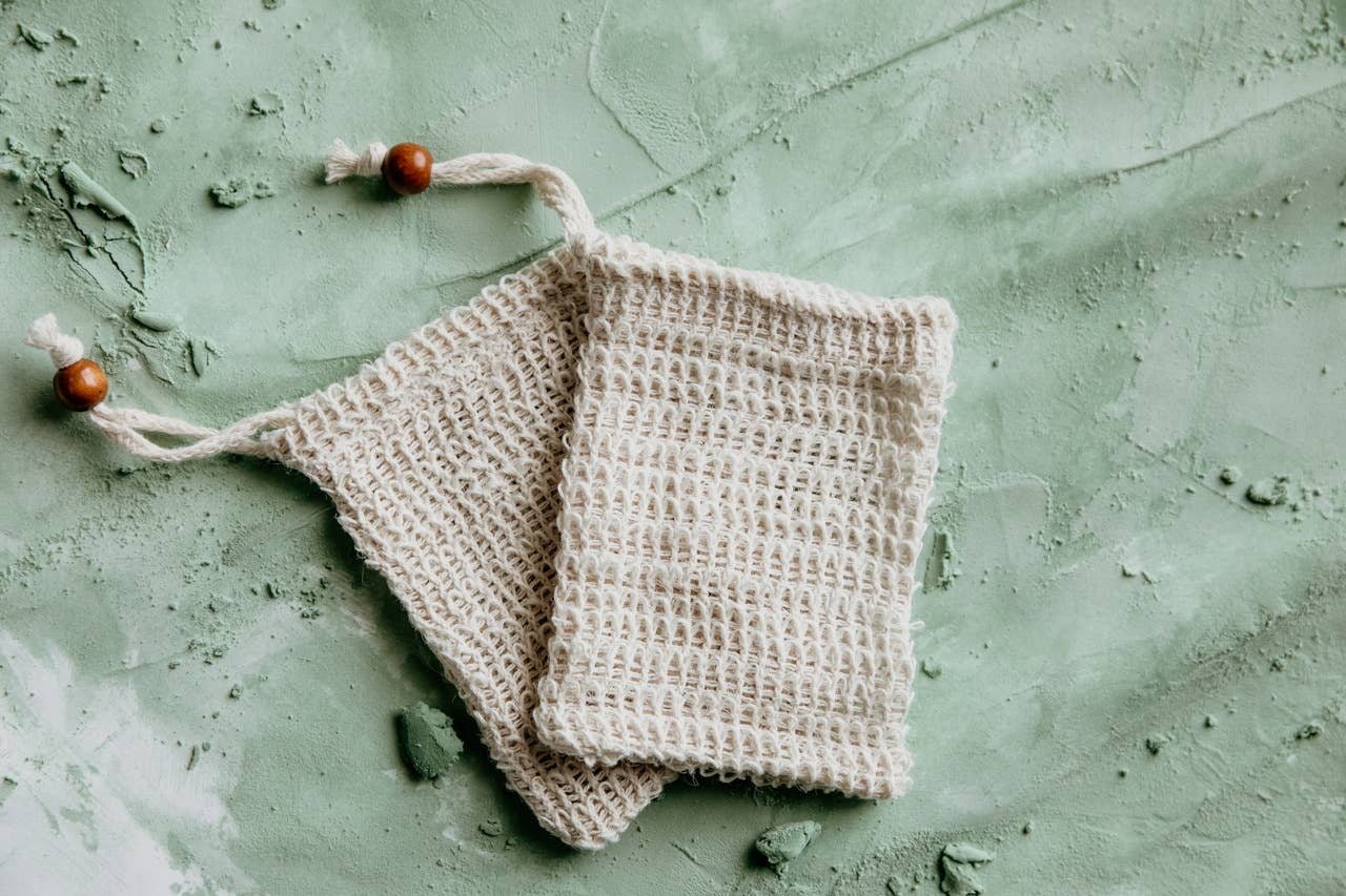 Zero Waste MVMT - Sisal Soap Bag | Eco-Friendly Soap Saver