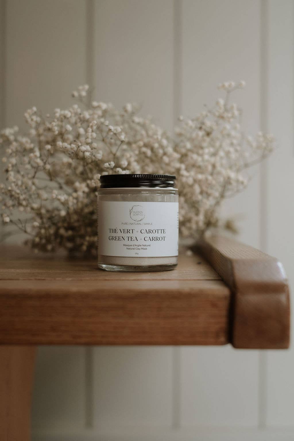 Hudson Soap Co - GREEN TEA + CARROT | natural clay mask