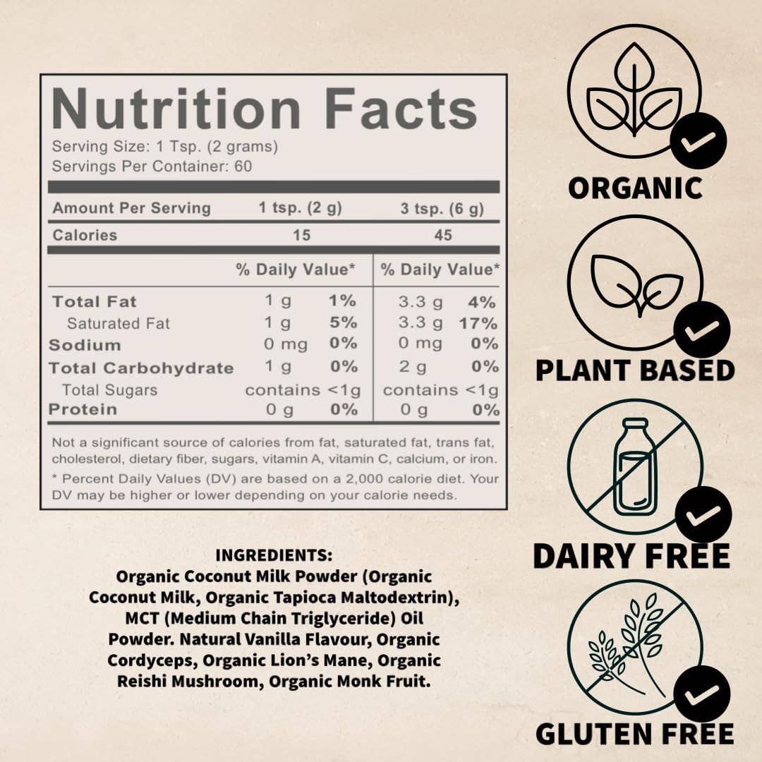 PureShrooms Inc. - PureShrooms Functional Super Coffee Creamer (Vanilla)