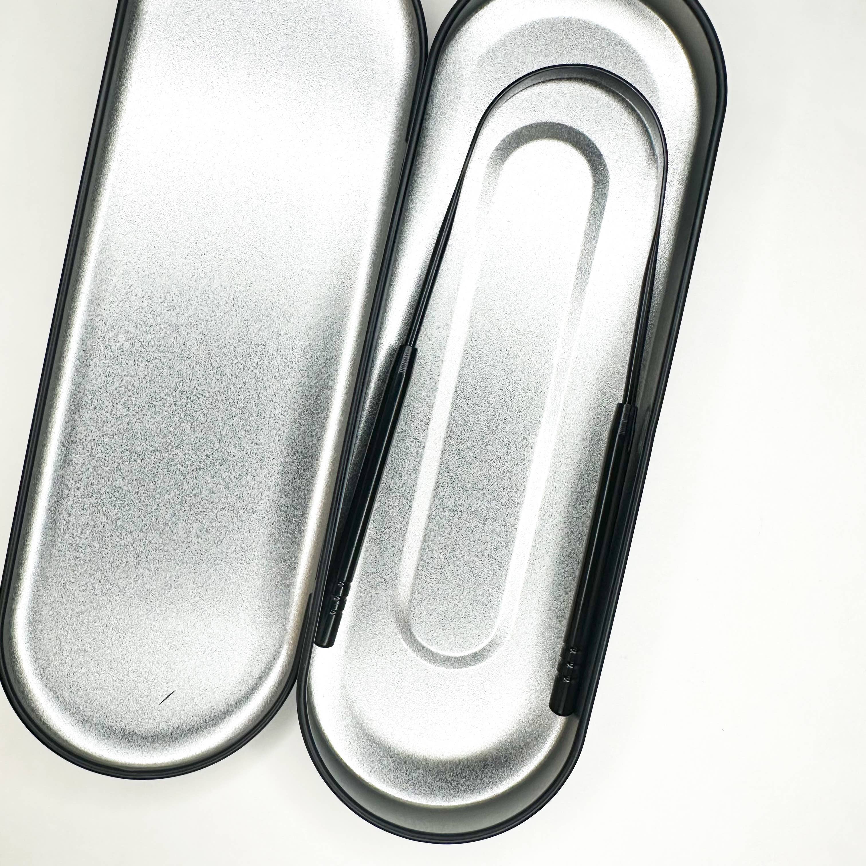 Smile Boutiques - Reusable Stainless Steel Tongue Scraper : 100% Pure Copper Scraper